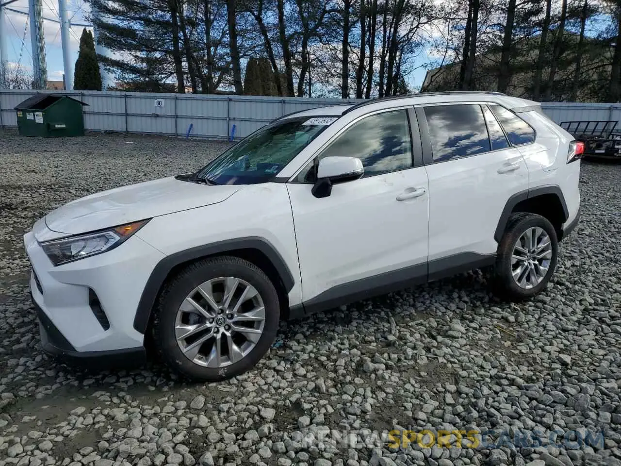1 Photograph of a damaged car JTMA1RFV8KD045157 TOYOTA RAV4 2019