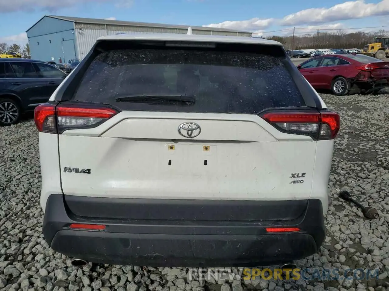 6 Photograph of a damaged car JTMA1RFV8KD045157 TOYOTA RAV4 2019