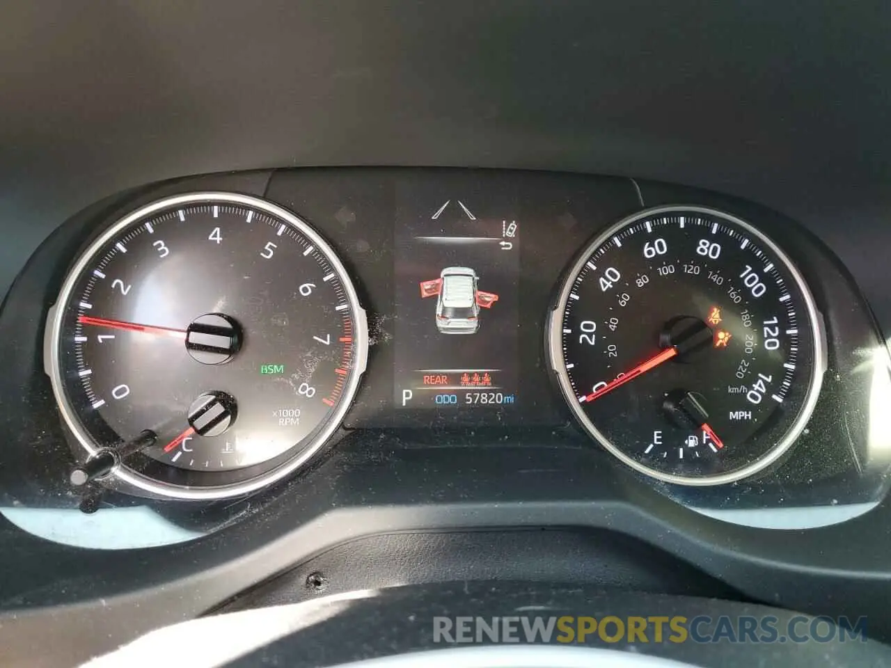 9 Photograph of a damaged car JTMA1RFV8KD506454 TOYOTA RAV4 2019