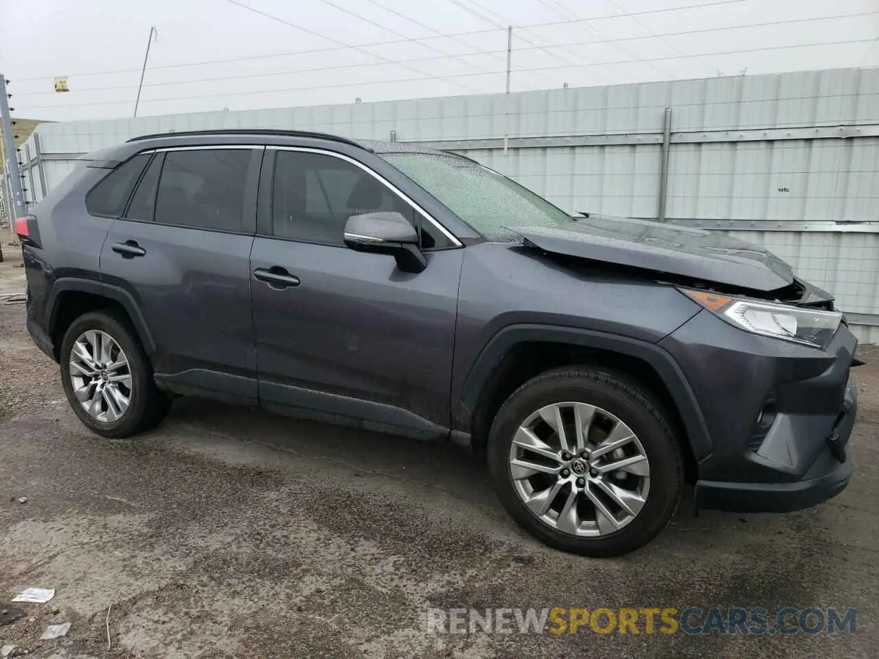4 Photograph of a damaged car JTMA1RFV9KD522310 TOYOTA RAV4 2019