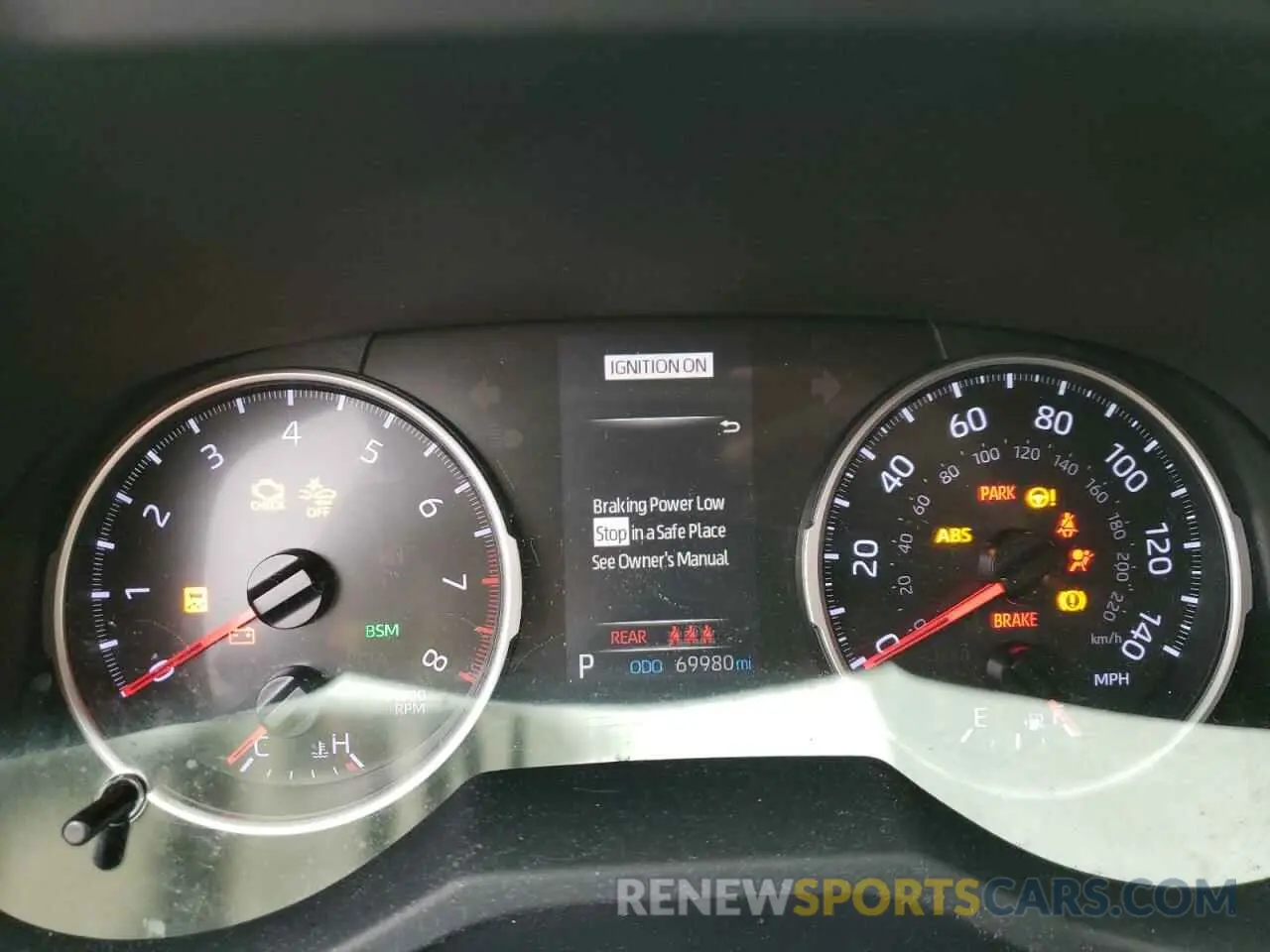9 Photograph of a damaged car JTMA1RFV9KD522310 TOYOTA RAV4 2019