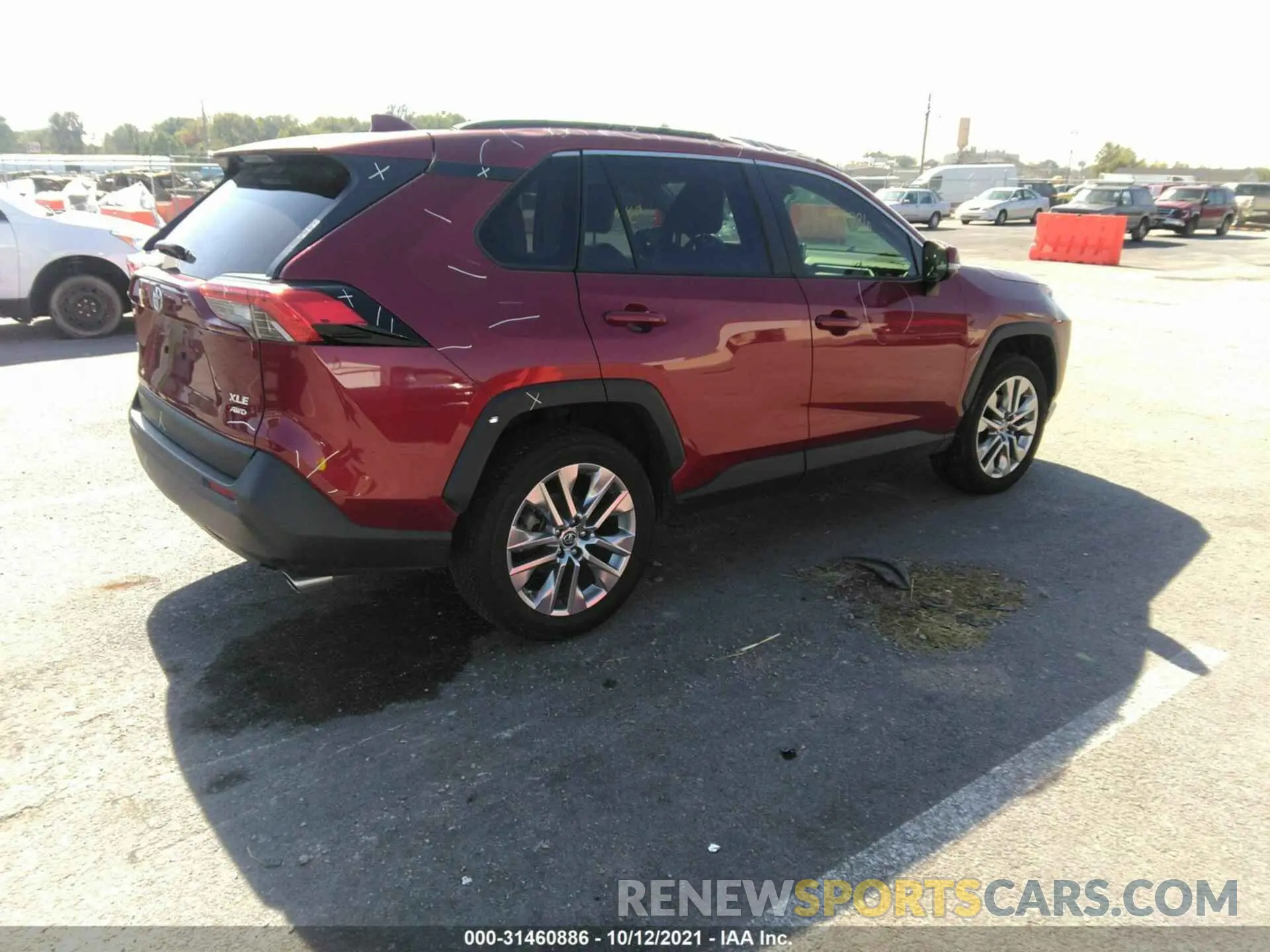 4 Photograph of a damaged car JTMA1RFVXKD012306 TOYOTA RAV4 2019