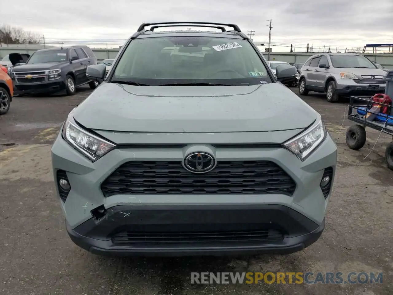 5 Photograph of a damaged car JTMA1RFVXKD523644 TOYOTA RAV4 2019