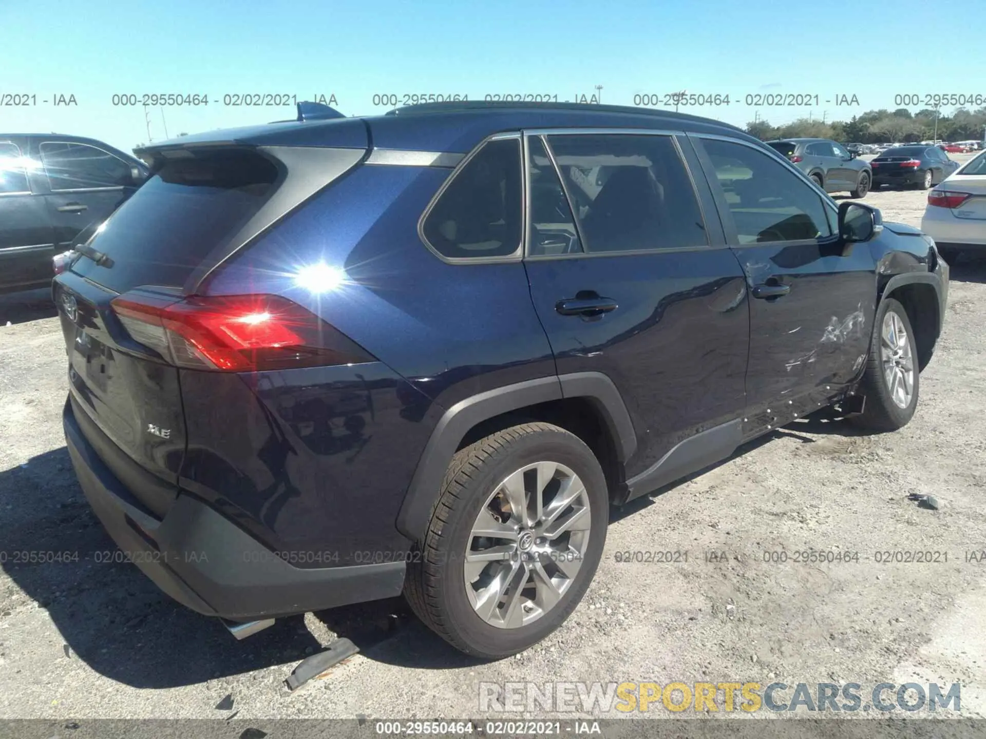 4 Photograph of a damaged car JTMC1RFV0KD007964 TOYOTA RAV4 2019