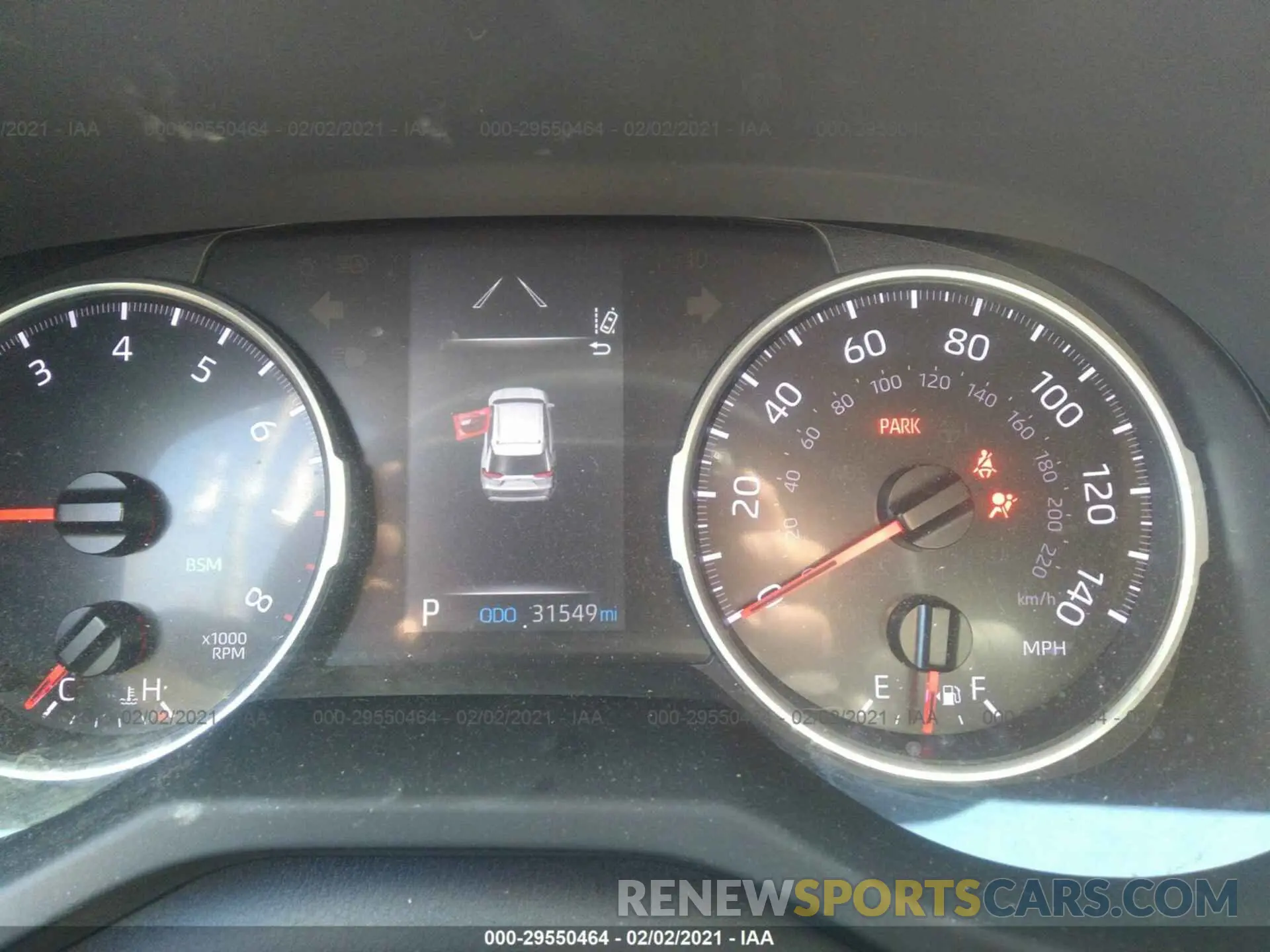 7 Photograph of a damaged car JTMC1RFV0KD007964 TOYOTA RAV4 2019