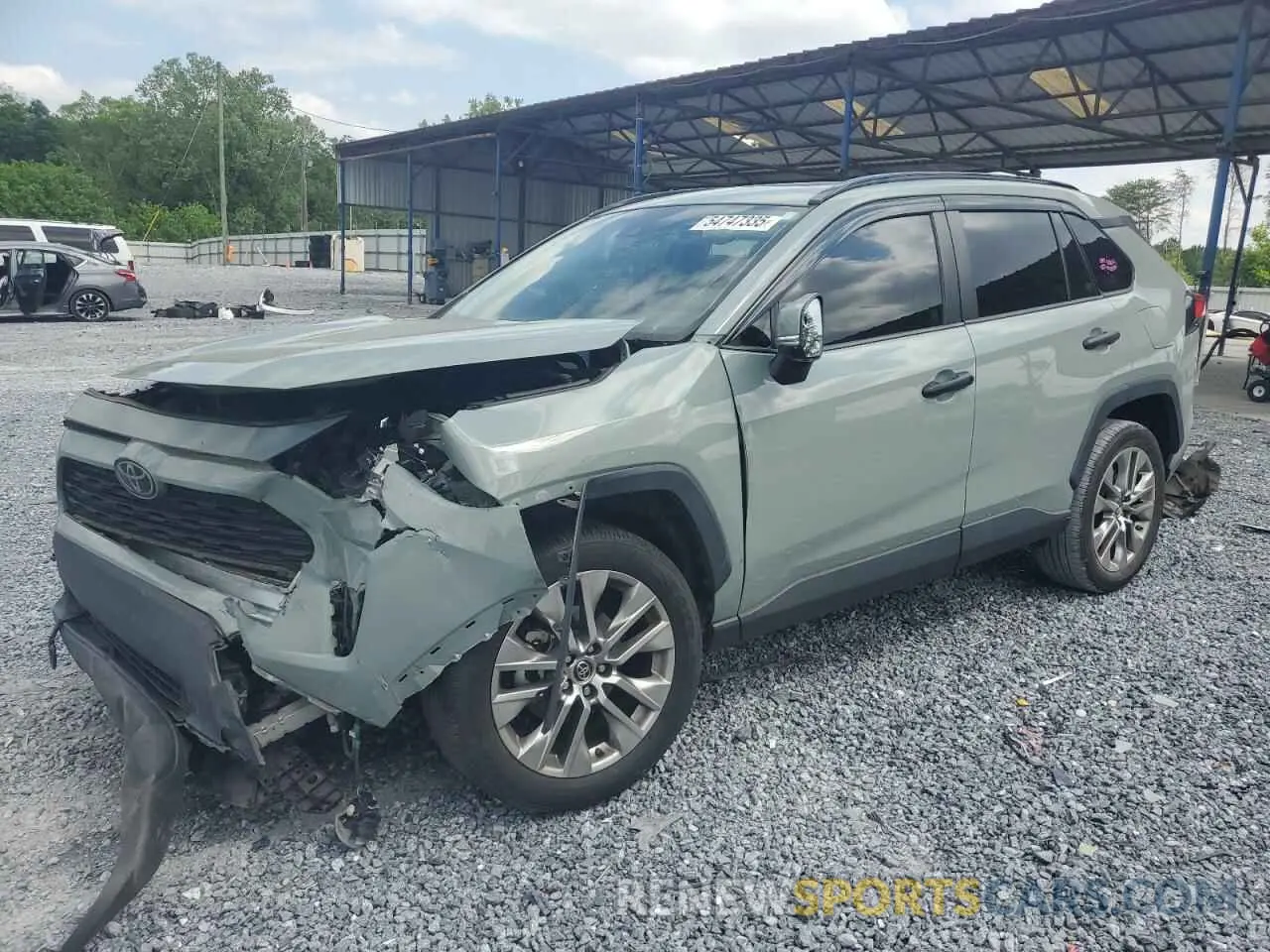 1 Фотография поврежденного автомобиля JTMC1RFV0KD508109 TOYOTA RAV4 2019