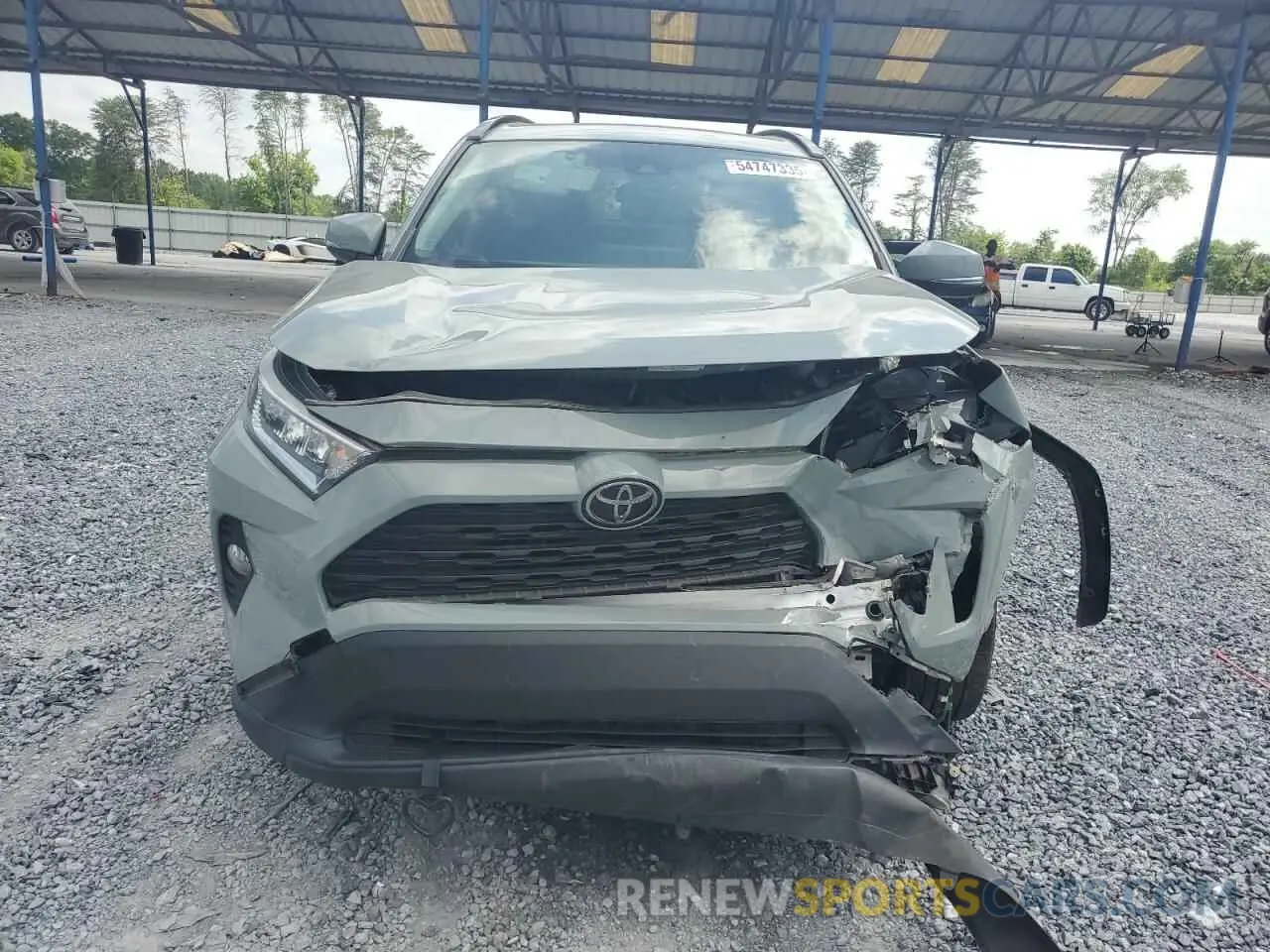 5 Фотография поврежденного автомобиля JTMC1RFV0KD508109 TOYOTA RAV4 2019