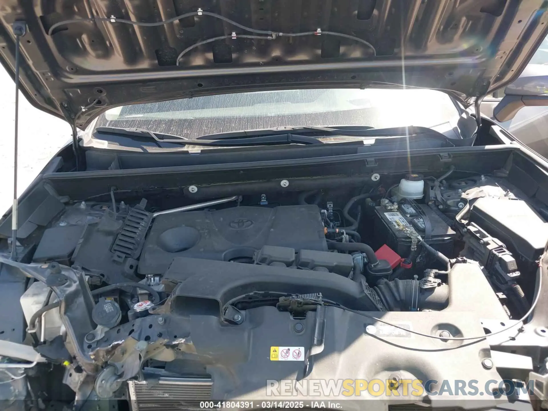 10 Photograph of a damaged car JTMC1RFV0KJ012728 TOYOTA RAV4 2019