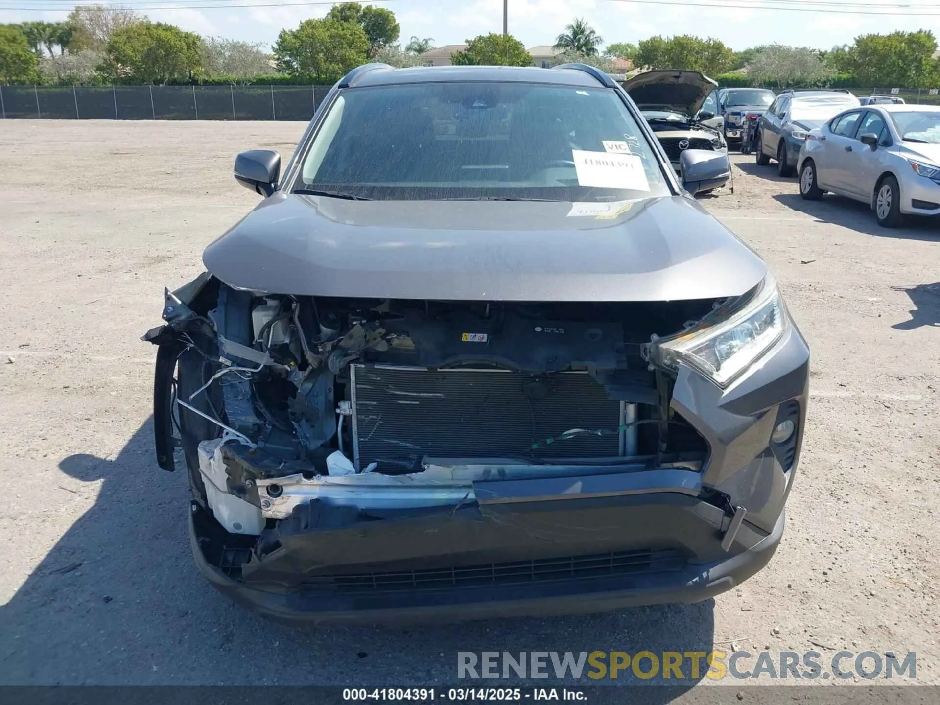 12 Photograph of a damaged car JTMC1RFV0KJ012728 TOYOTA RAV4 2019