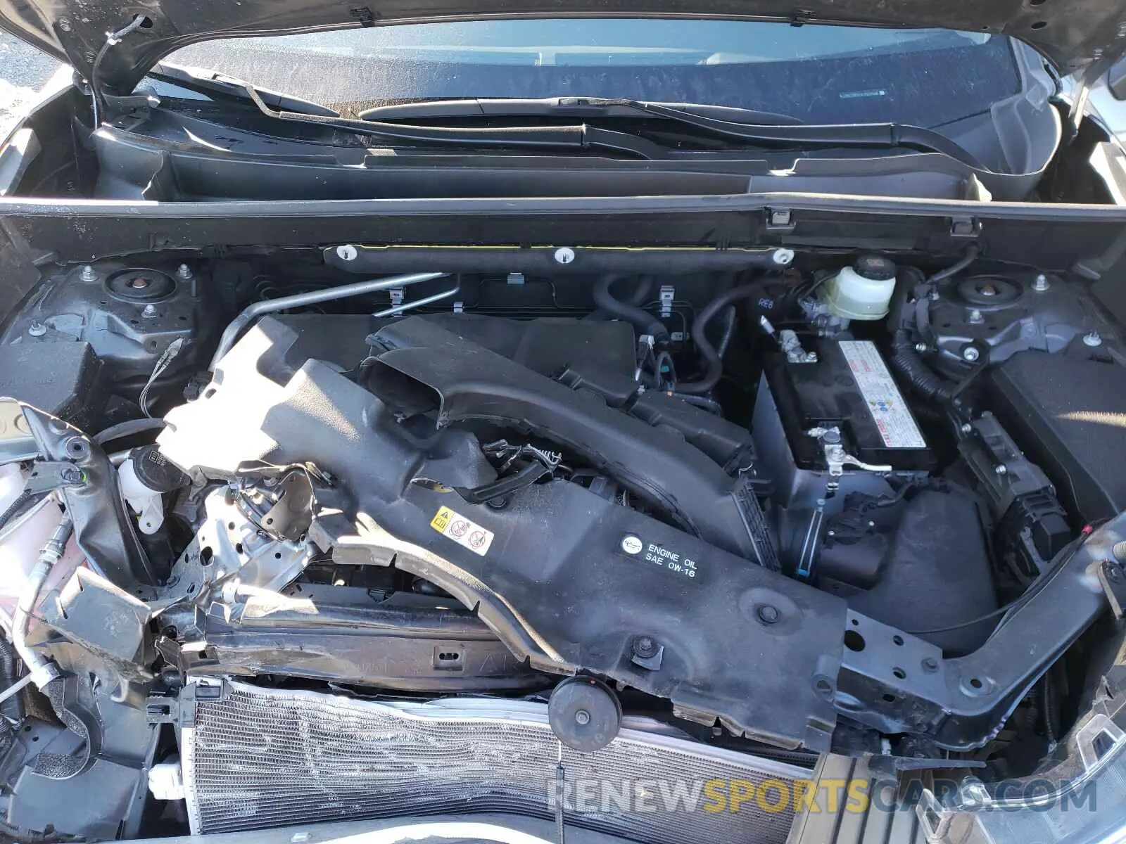 7 Photograph of a damaged car JTMC1RFV1KD009948 TOYOTA RAV4 2019