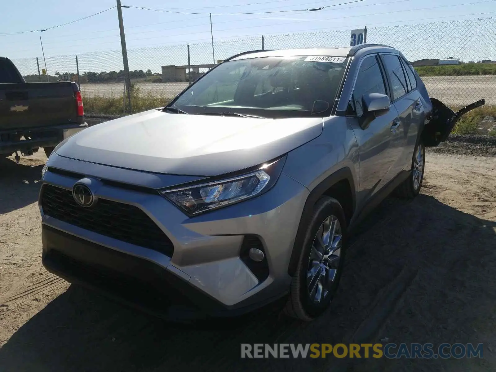 2 Photograph of a damaged car JTMC1RFV1KD021890 TOYOTA RAV4 2019