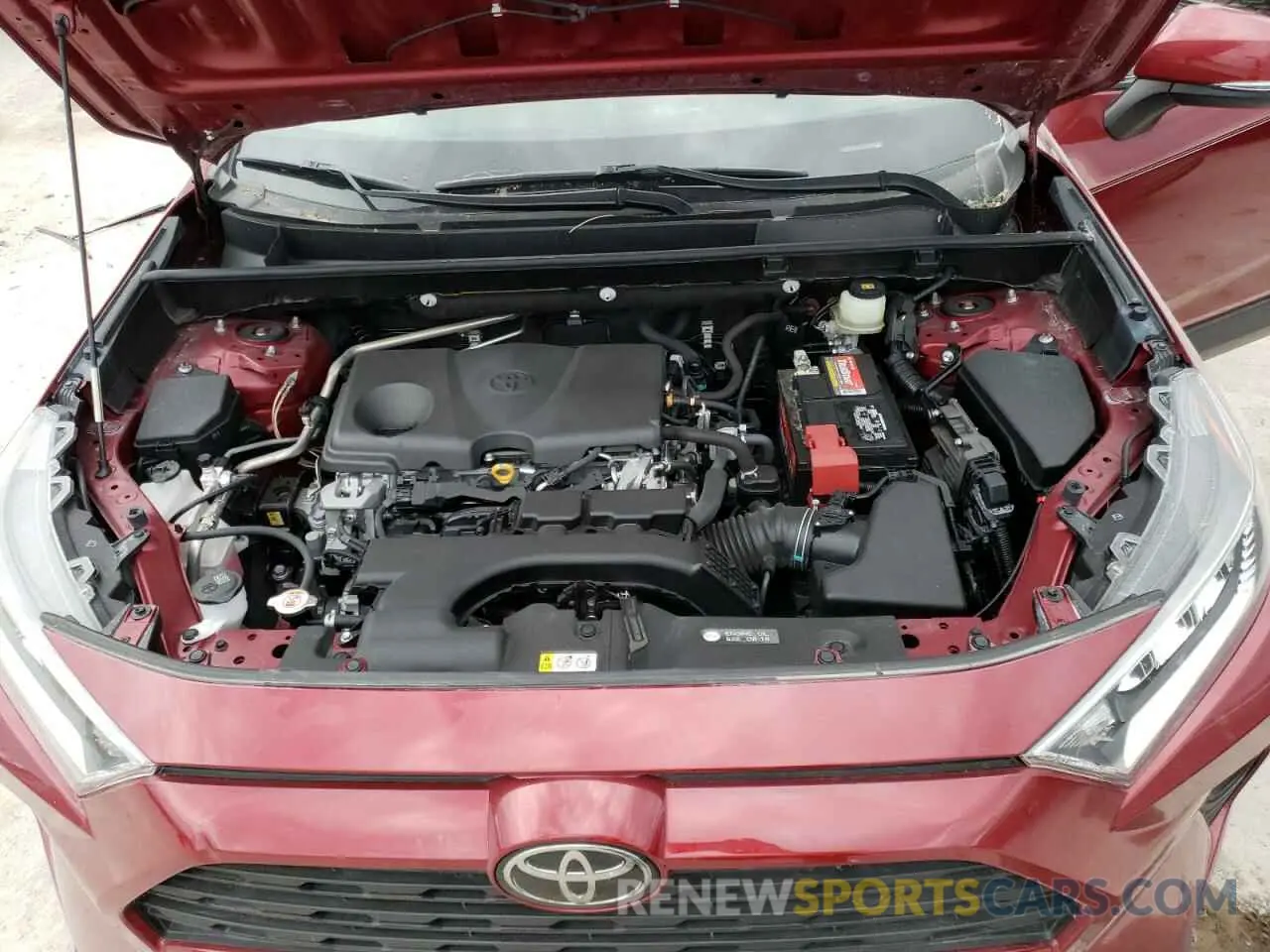 7 Photograph of a damaged car JTMC1RFV2KD033689 TOYOTA RAV4 2019