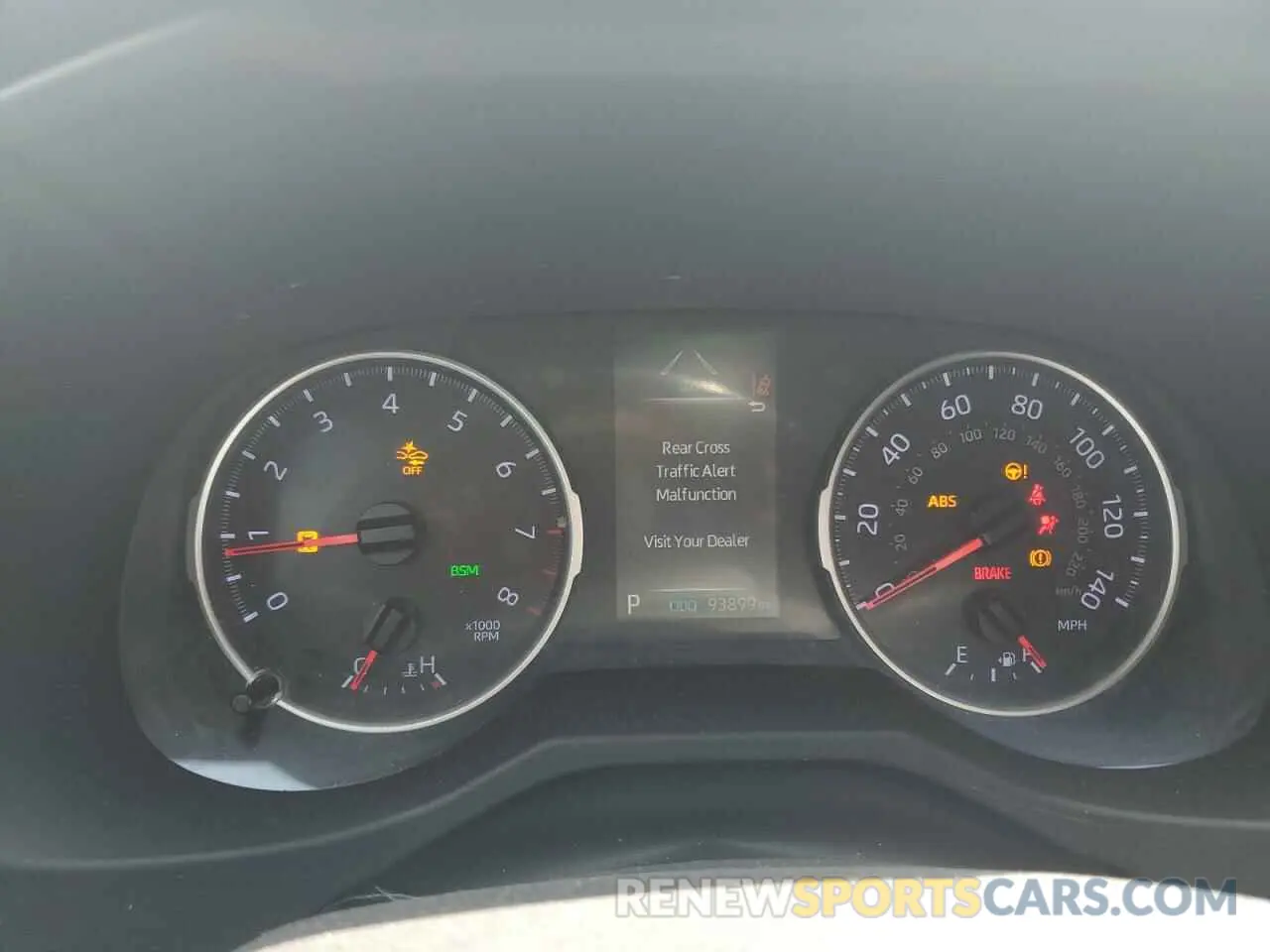 9 Photograph of a damaged car JTMC1RFV2KD502344 TOYOTA RAV4 2019