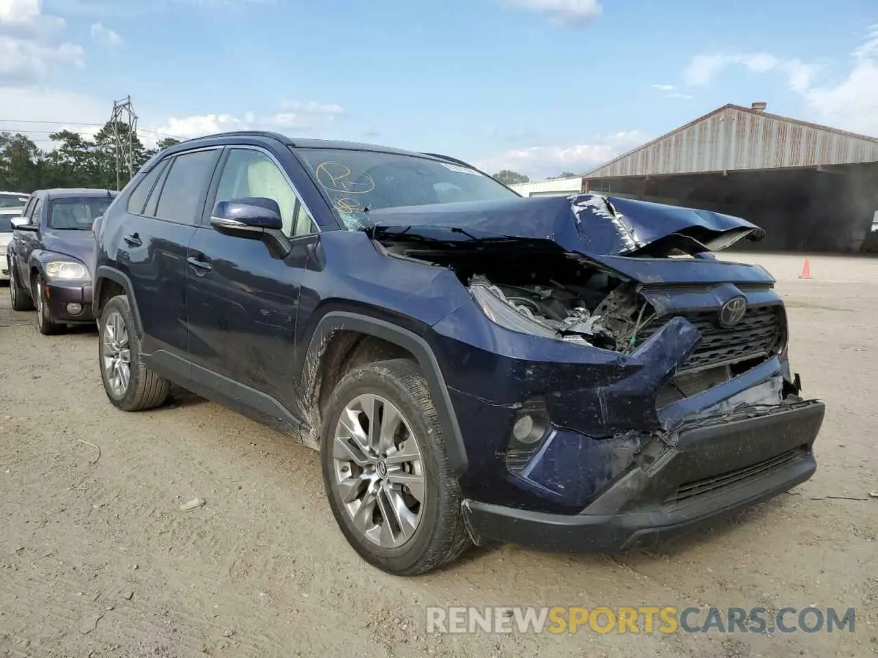 1 Photograph of a damaged car JTMC1RFV4KJ010920 TOYOTA RAV4 2019