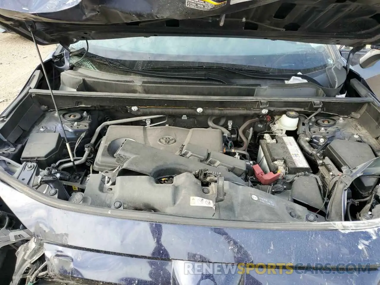 7 Photograph of a damaged car JTMC1RFV4KJ010920 TOYOTA RAV4 2019