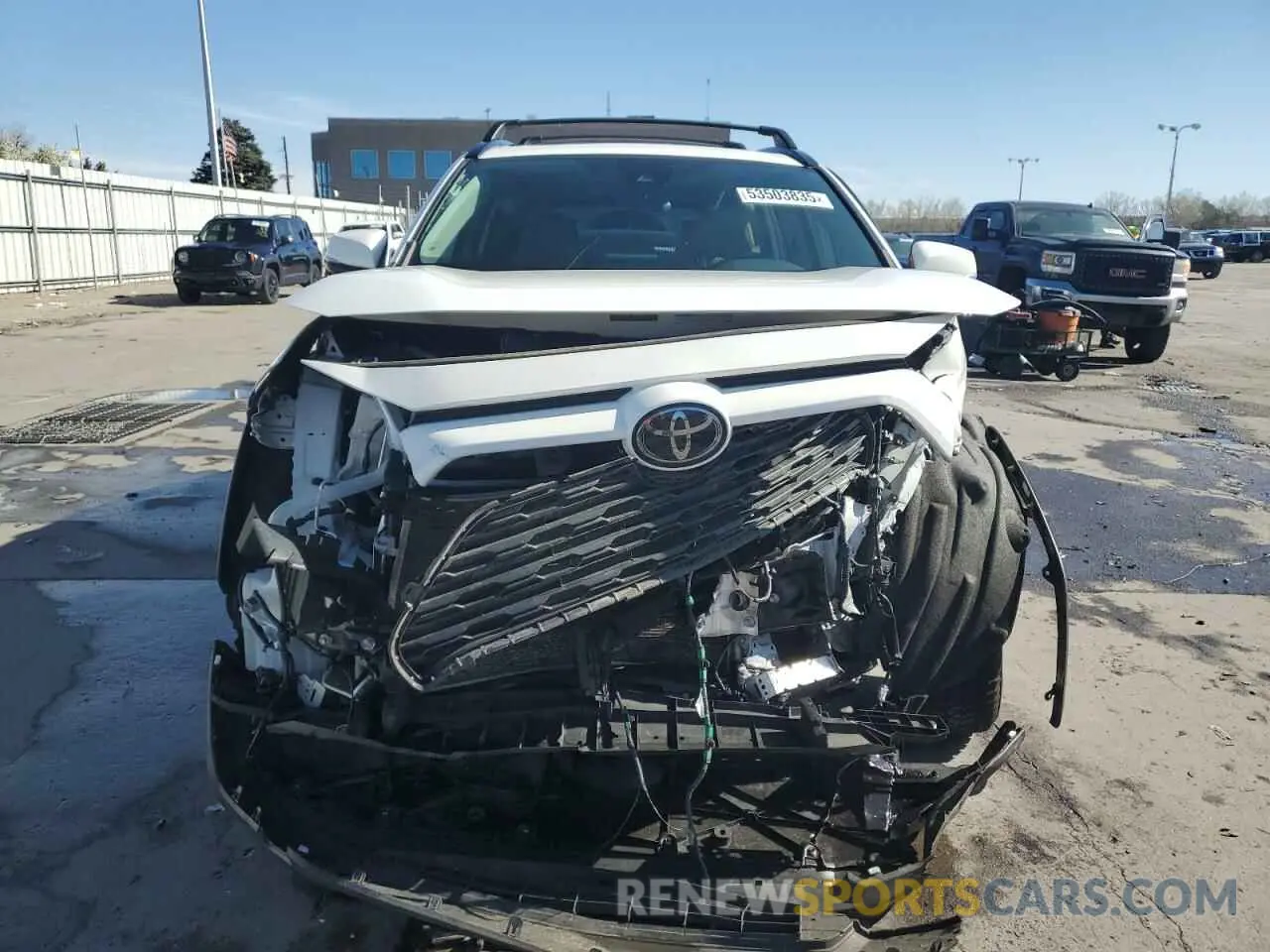 5 Photograph of a damaged car JTMC1RFV5KD509014 TOYOTA RAV4 2019