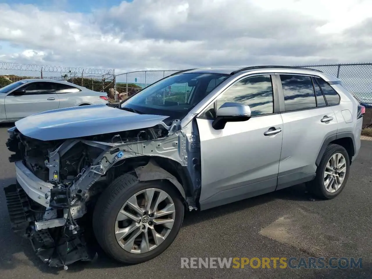 1 Фотография поврежденного автомобиля JTMC1RFV6KD032433 TOYOTA RAV4 2019