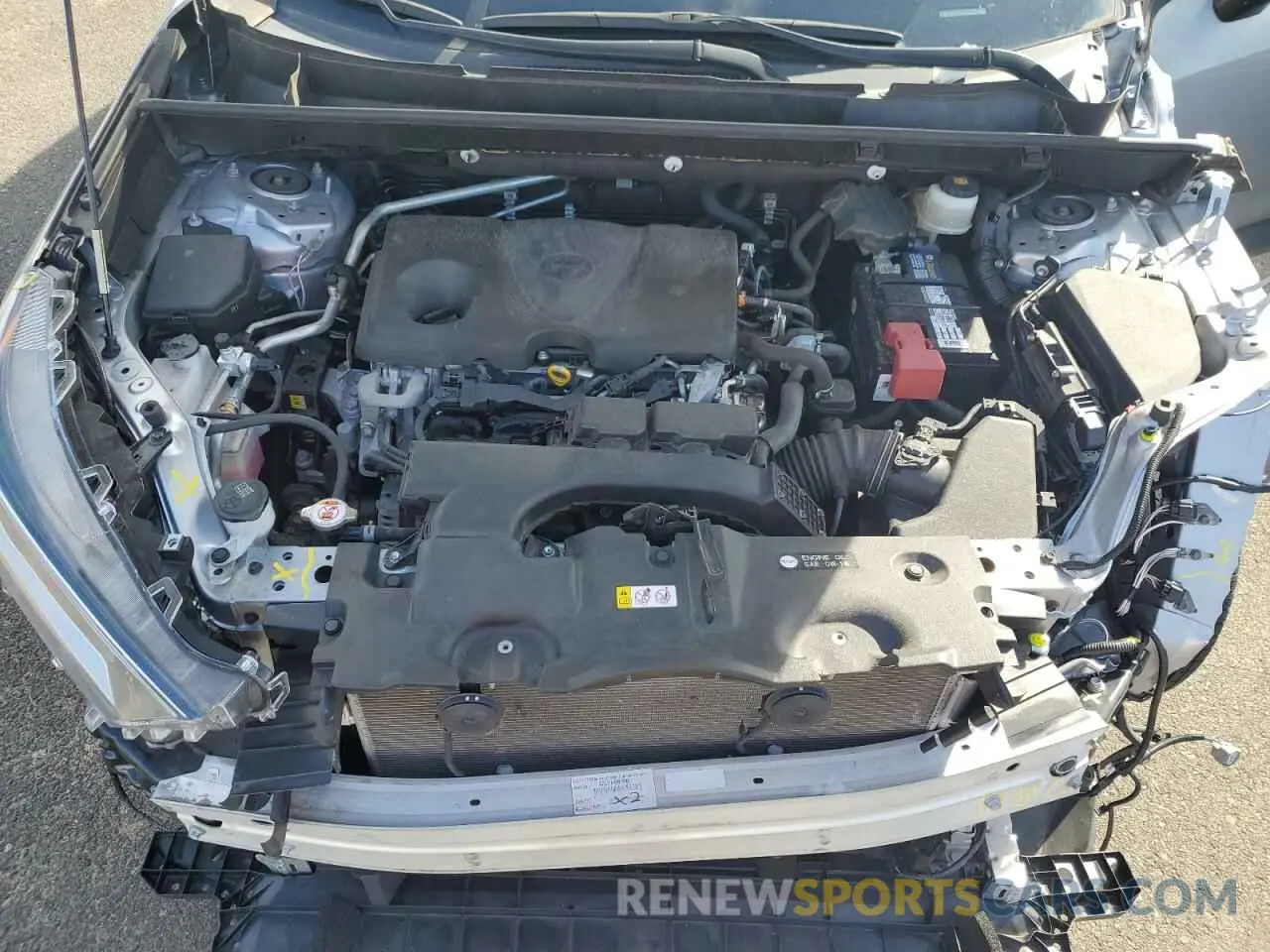 12 Фотография поврежденного автомобиля JTMC1RFV6KD032433 TOYOTA RAV4 2019