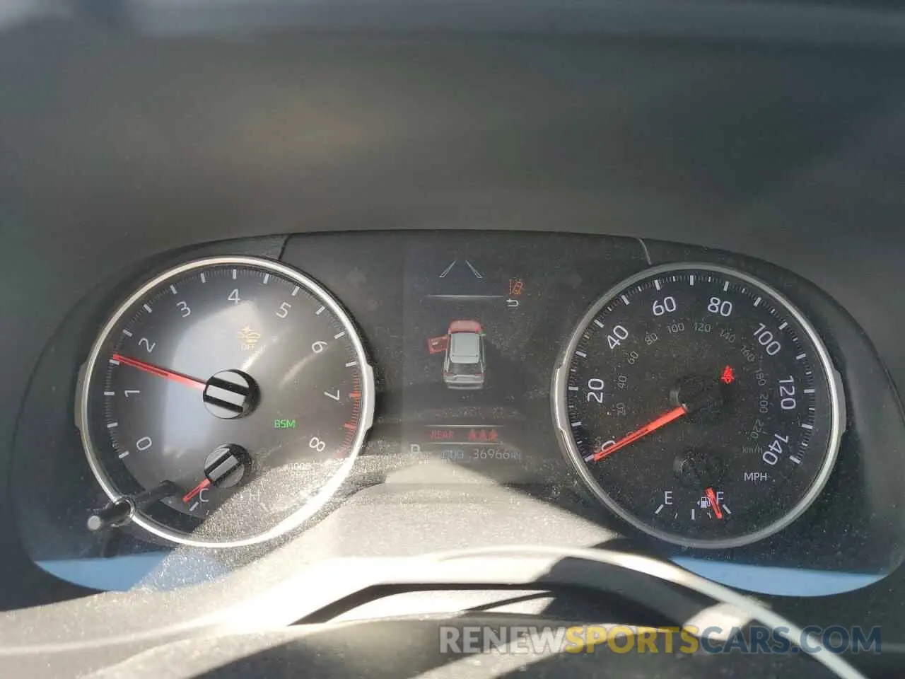 9 Фотография поврежденного автомобиля JTMC1RFV6KD032433 TOYOTA RAV4 2019