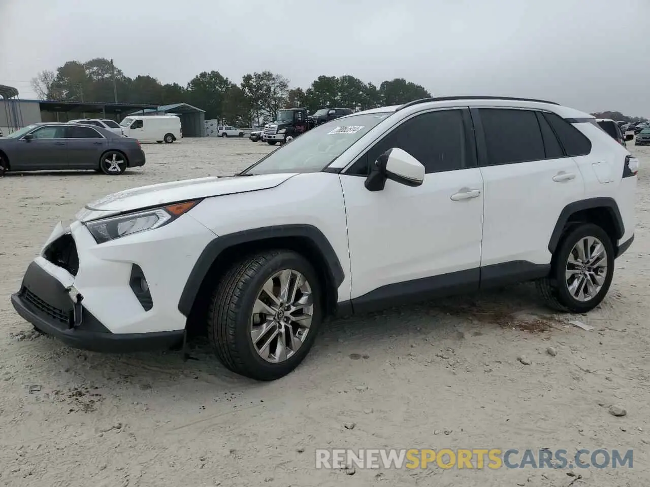 1 Photograph of a damaged car JTMC1RFV6KJ004486 TOYOTA RAV4 2019