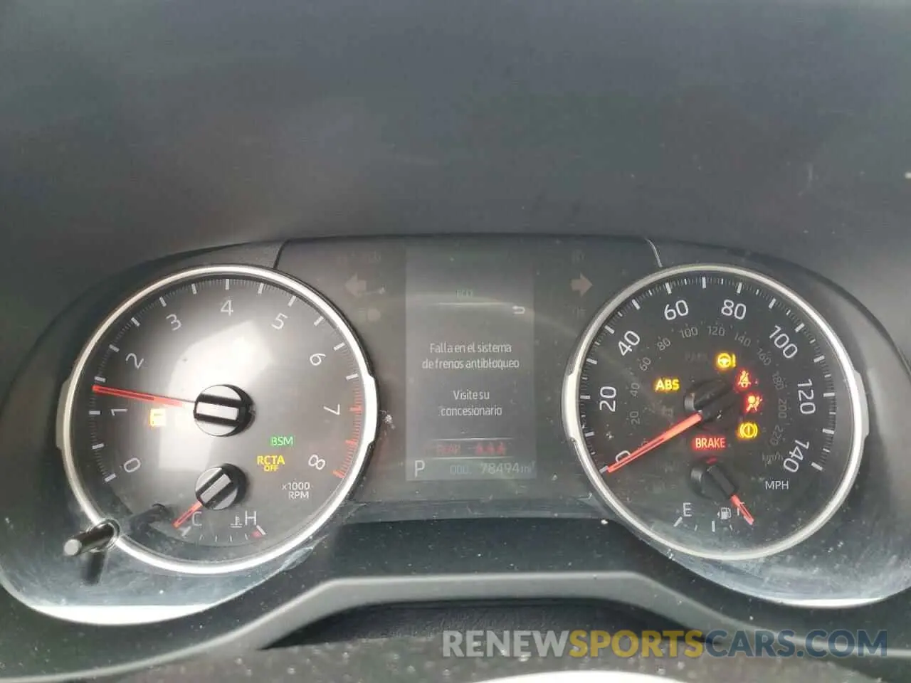 9 Photograph of a damaged car JTMC1RFV6KJ004486 TOYOTA RAV4 2019