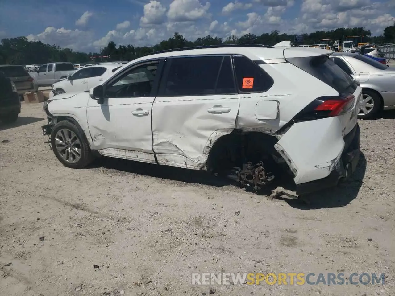 2 Photograph of a damaged car JTMC1RFV7KD022980 TOYOTA RAV4 2019