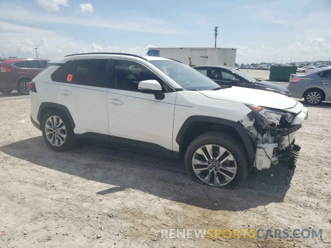 4 Photograph of a damaged car JTMC1RFV7KD022980 TOYOTA RAV4 2019