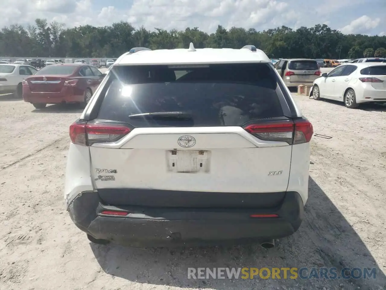 6 Photograph of a damaged car JTMC1RFV7KD022980 TOYOTA RAV4 2019