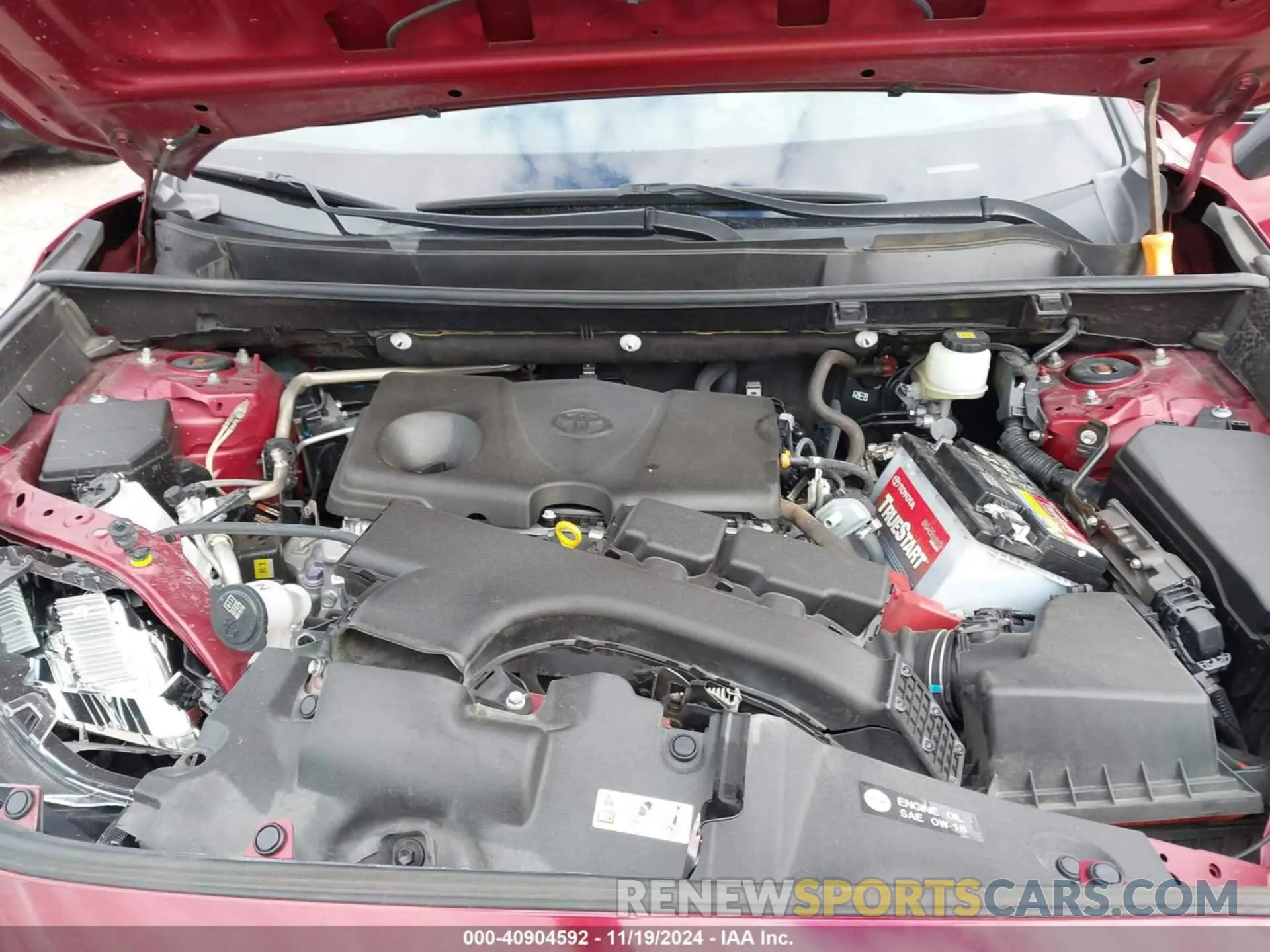 10 Photograph of a damaged car JTMC1RFV7KD040623 TOYOTA RAV4 2019