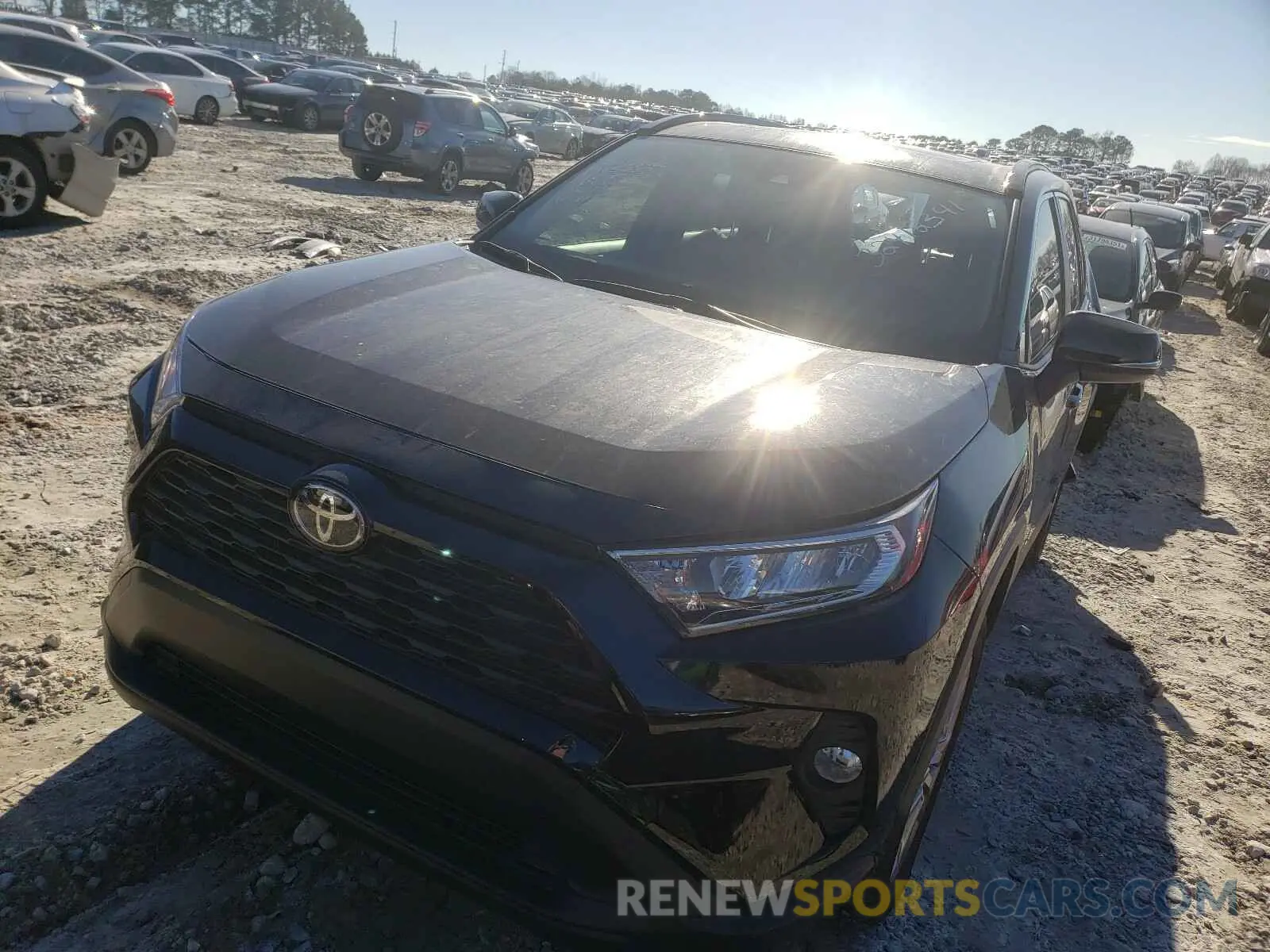 2 Photograph of a damaged car JTMC1RFV7KD508852 TOYOTA RAV4 2019