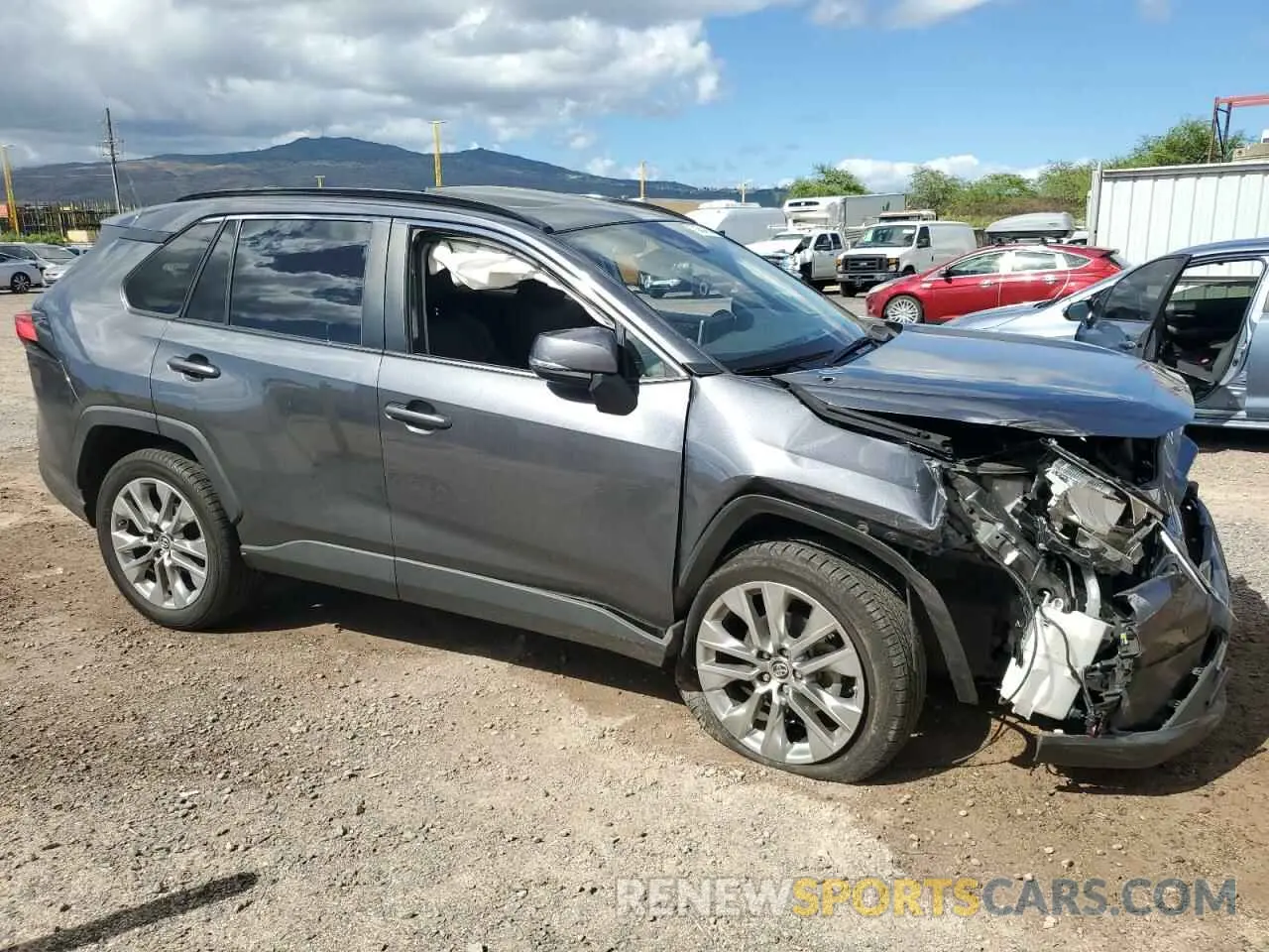 4 Photograph of a damaged car JTMC1RFV8KD022843 TOYOTA RAV4 2019