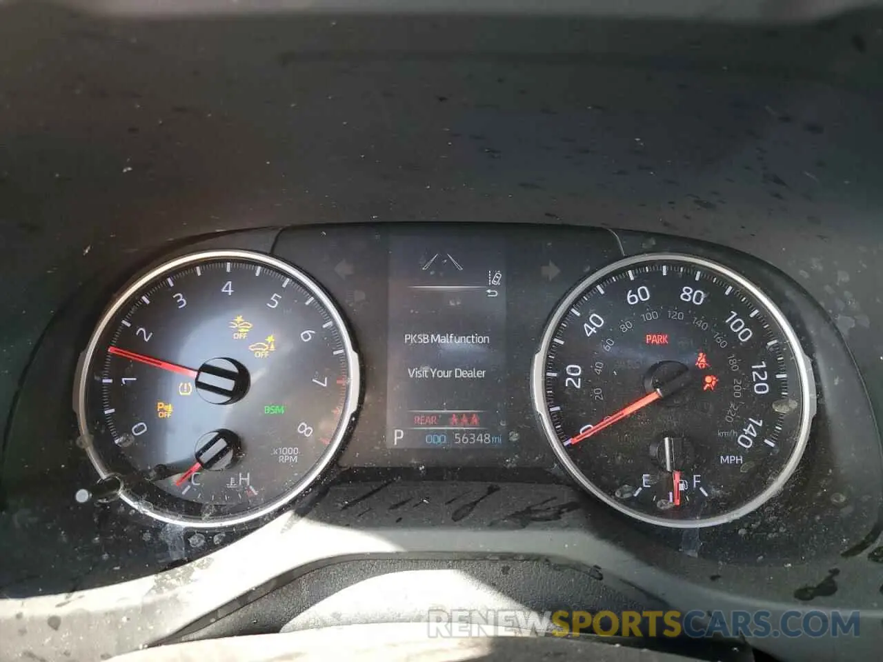 9 Photograph of a damaged car JTMC1RFV8KD022843 TOYOTA RAV4 2019