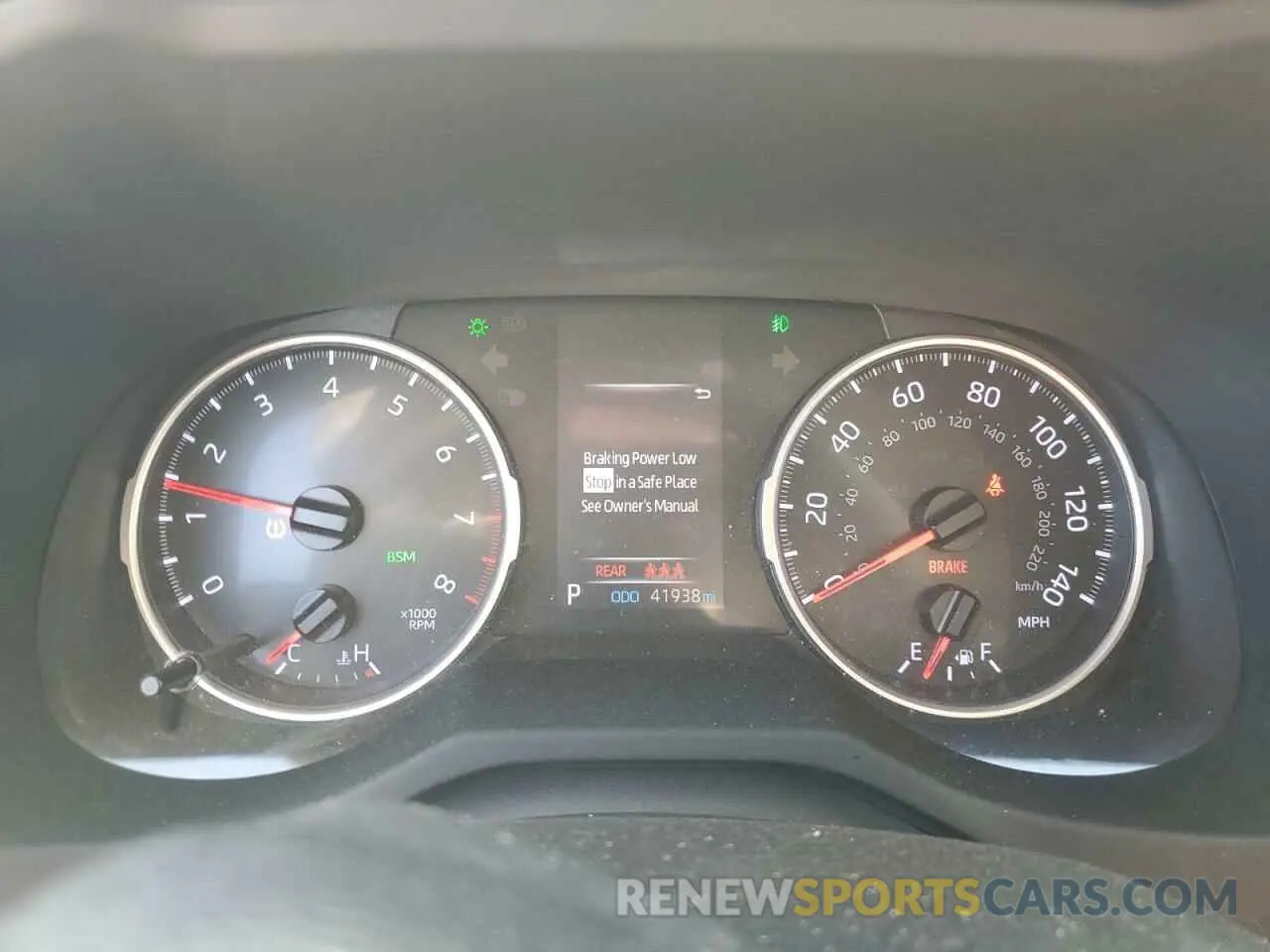 9 Фотография поврежденного автомобиля JTMC1RFV9KD033205 TOYOTA RAV4 2019