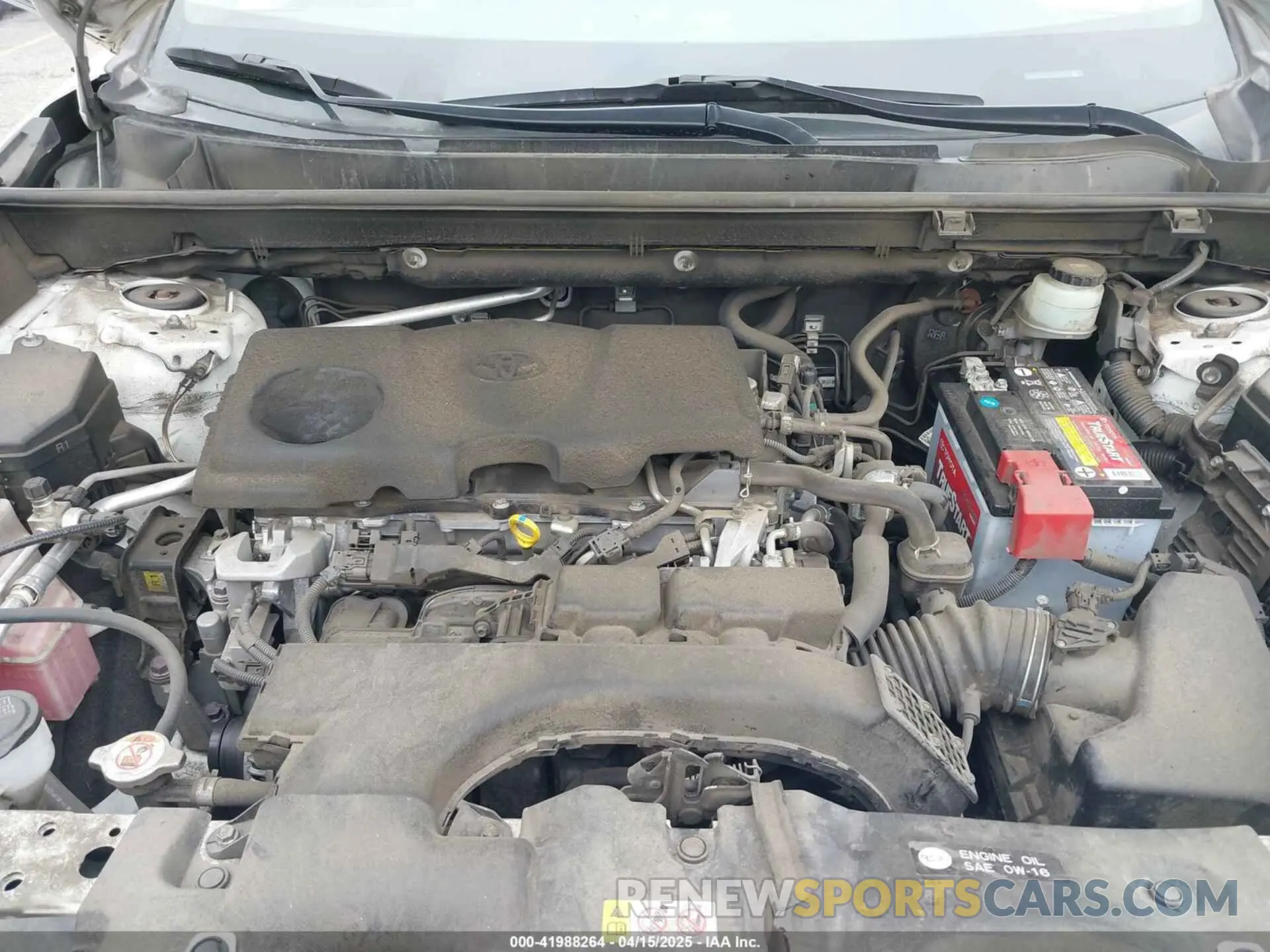 10 Фотография поврежденного автомобиля JTMC1RFV9KD500834 TOYOTA RAV4 2019