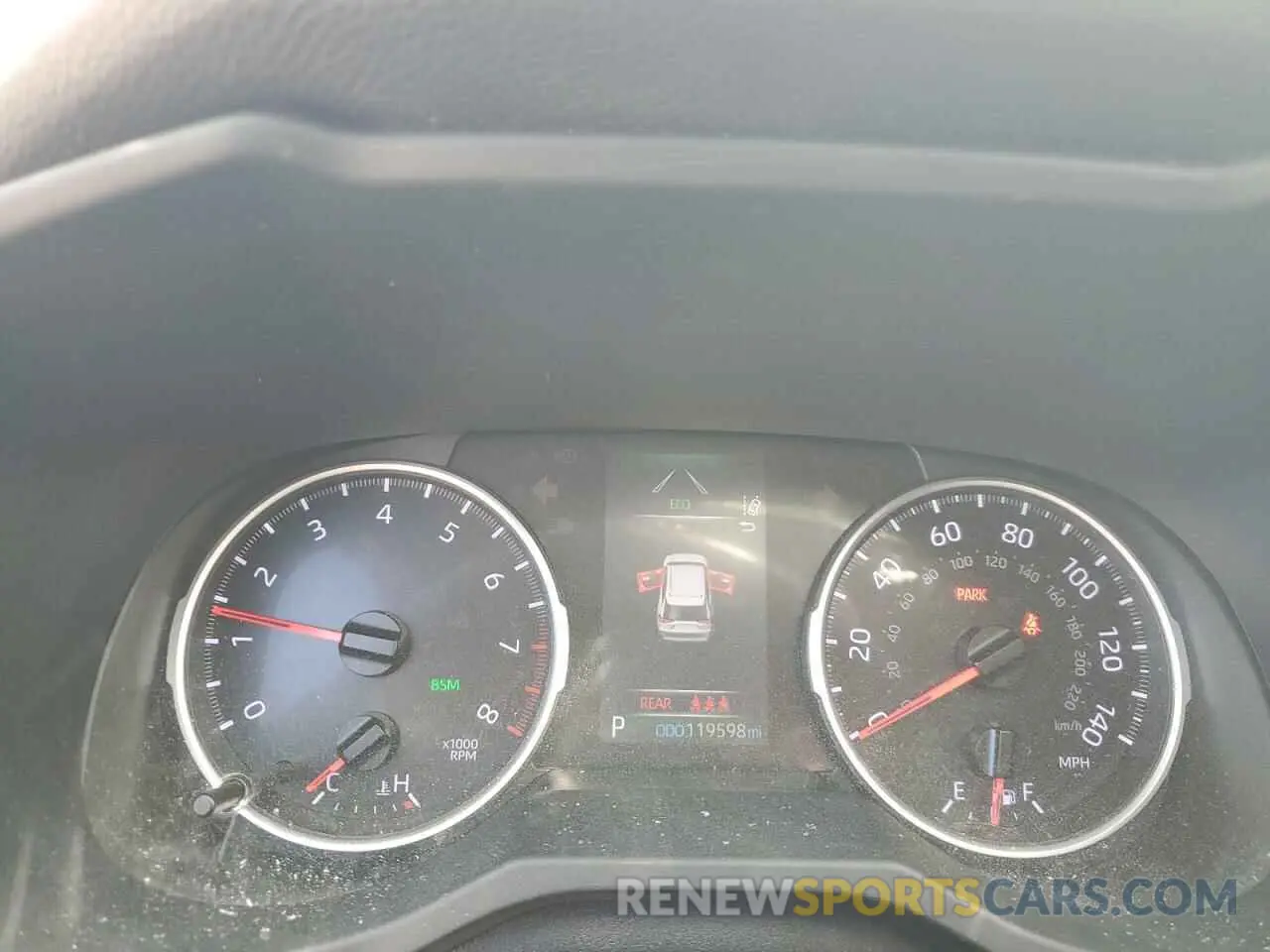 9 Фотография поврежденного автомобиля JTMC1RFVXKD007714 TOYOTA RAV4 2019
