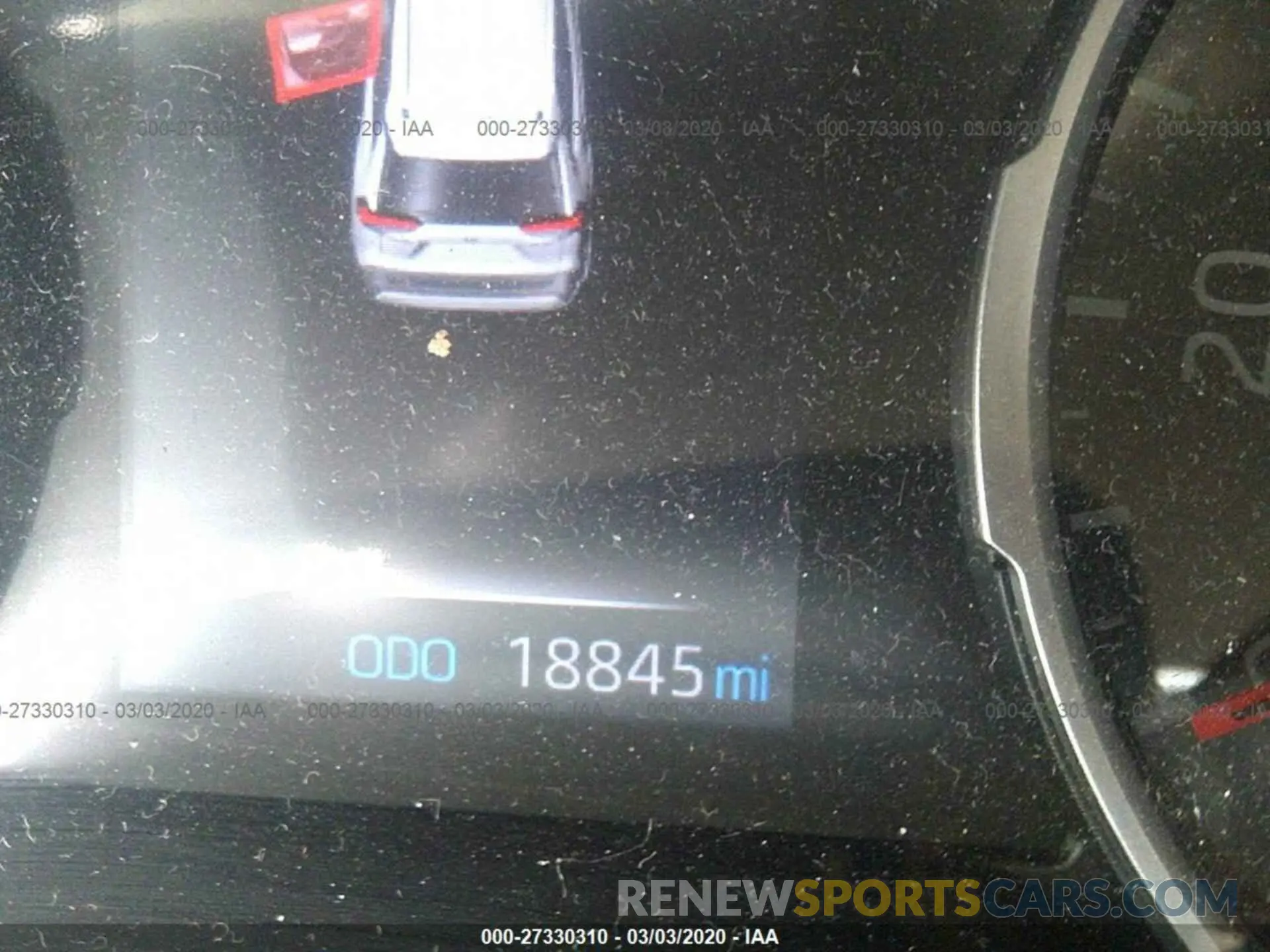 7 Photograph of a damaged car JTMC1RFVXKD510305 TOYOTA RAV4 2019