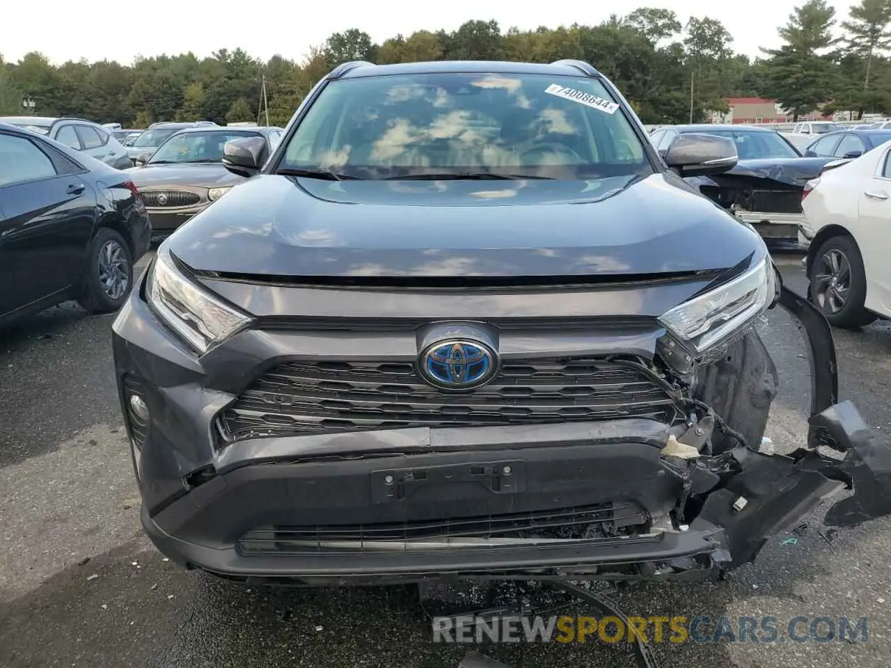 5 Photograph of a damaged car JTMDWRFV1KD018526 TOYOTA RAV4 2019