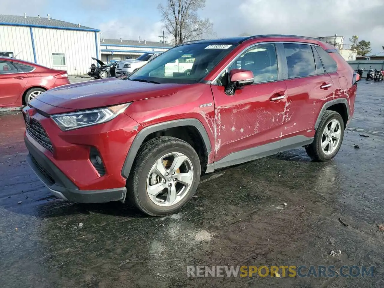 1 Фотография поврежденного автомобиля JTMDWRFV3KD515738 TOYOTA RAV4 2019