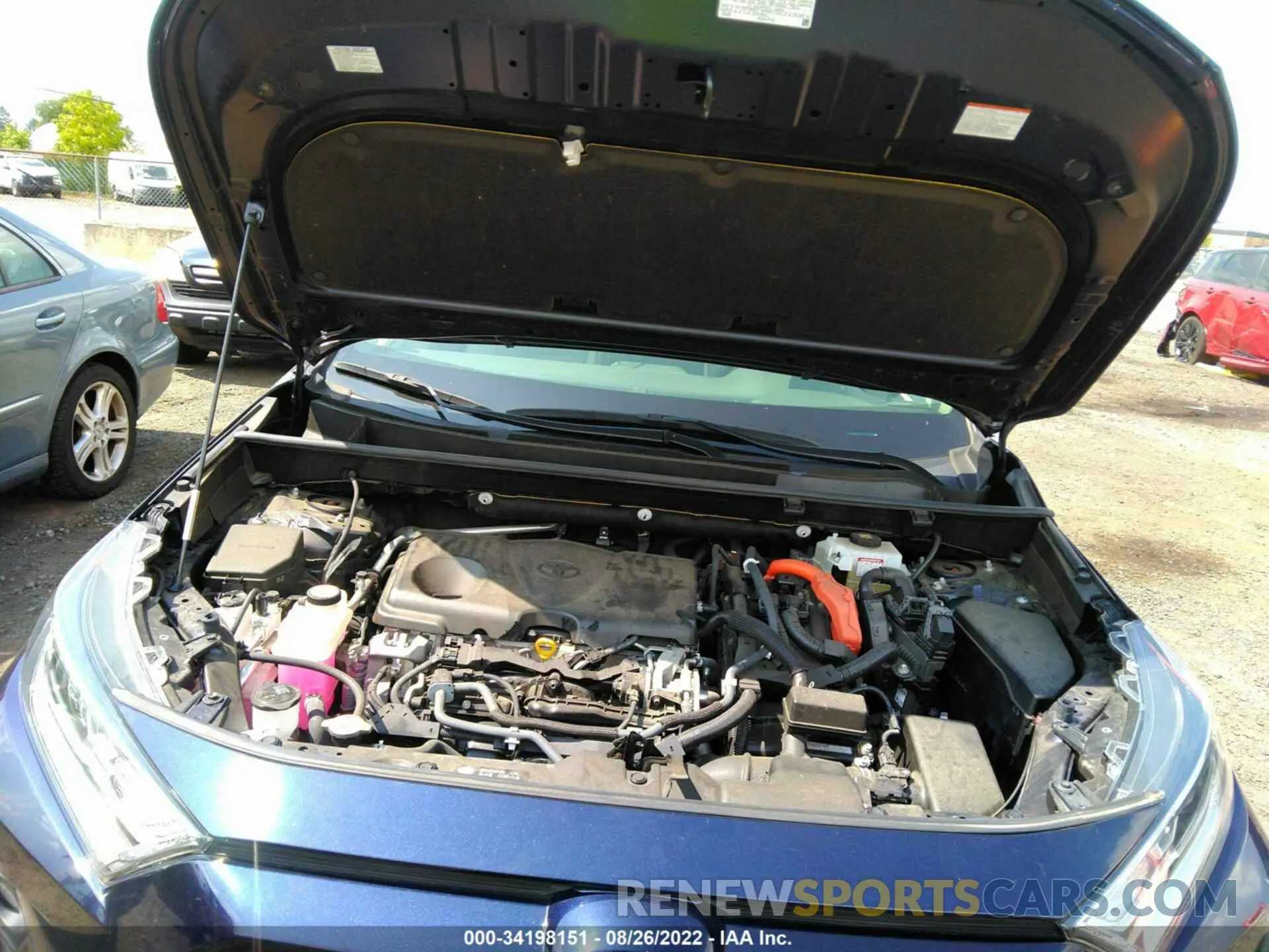 10 Фотография поврежденного автомобиля JTMDWRFV3KJ007366 TOYOTA RAV4 2019