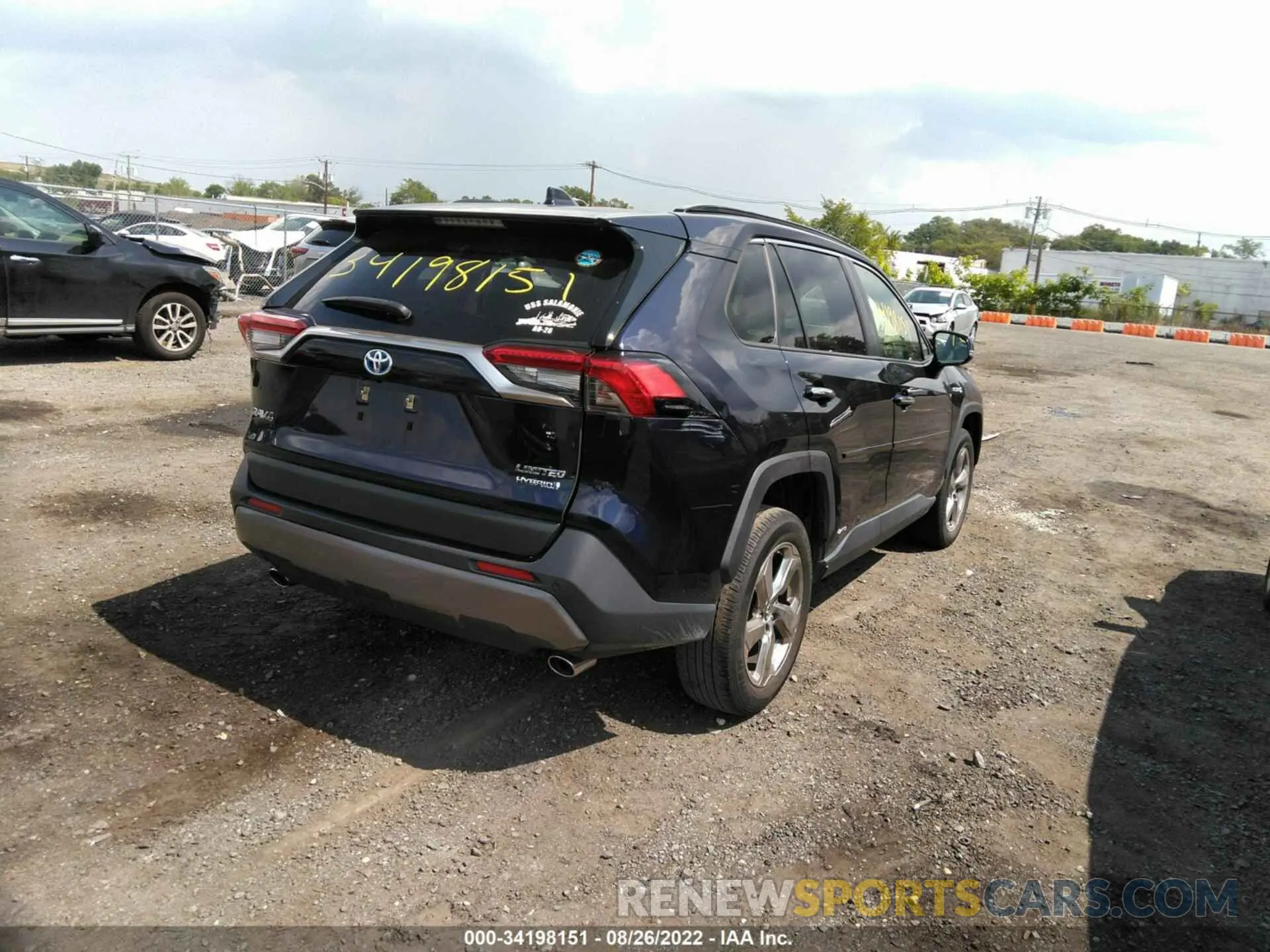 4 Фотография поврежденного автомобиля JTMDWRFV3KJ007366 TOYOTA RAV4 2019