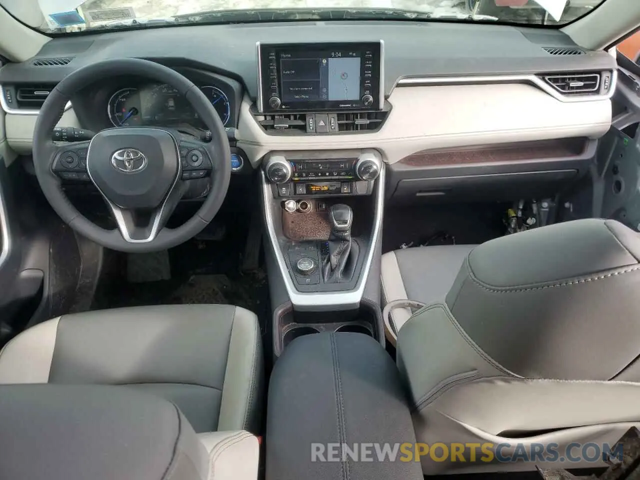 8 Фотография поврежденного автомобиля JTMDWRFV5KD027732 TOYOTA RAV4 2019