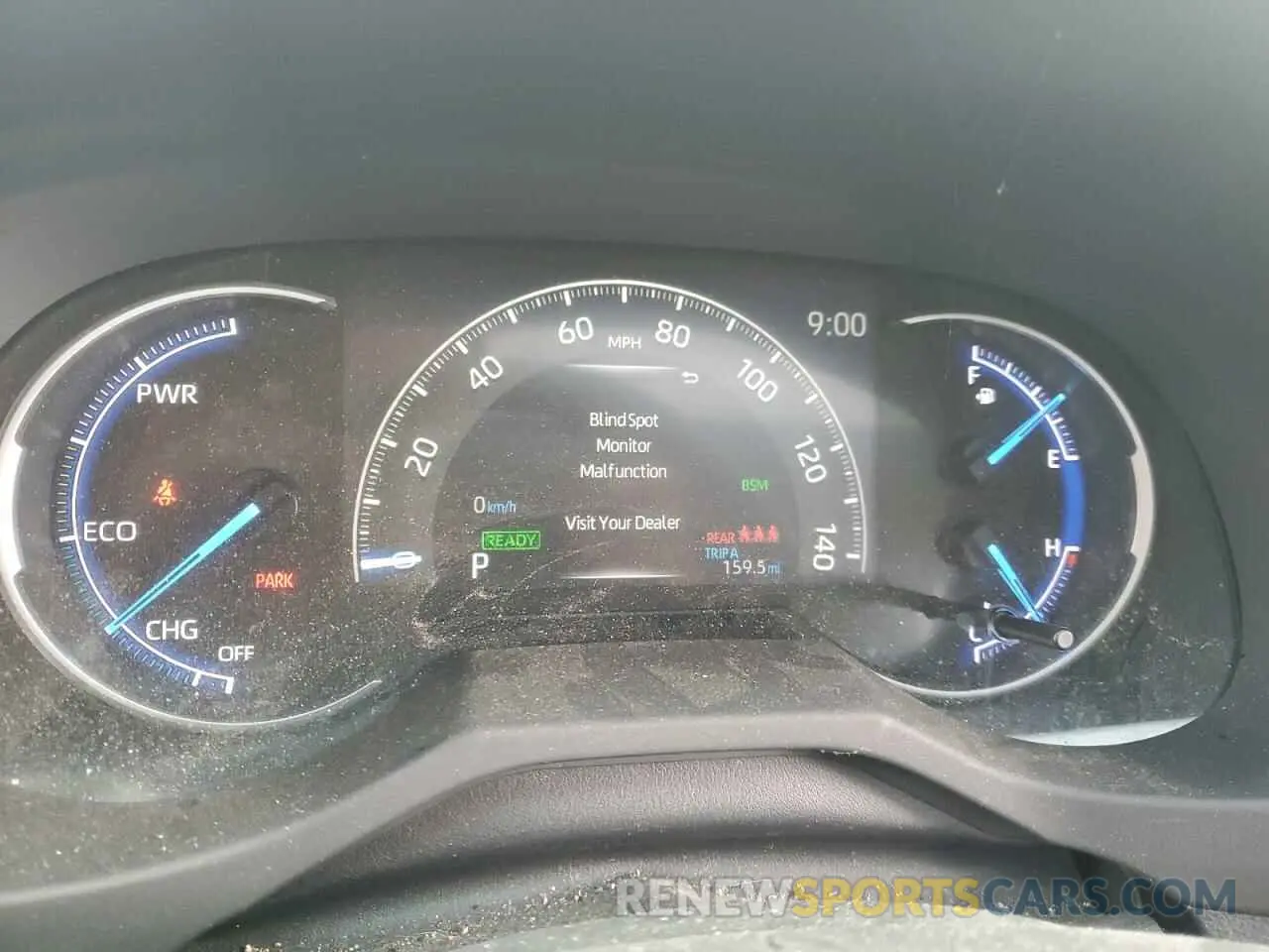 9 Фотография поврежденного автомобиля JTMDWRFV5KD027732 TOYOTA RAV4 2019