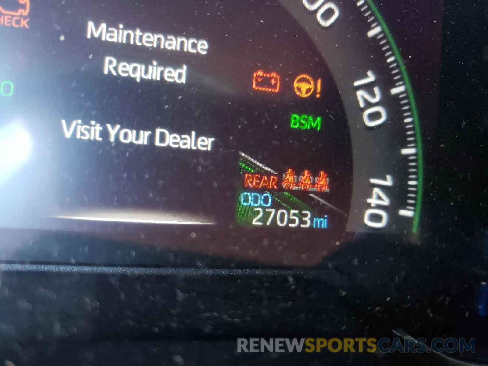 8 Photograph of a damaged car JTMDWRFV6KD500392 TOYOTA RAV4 2019