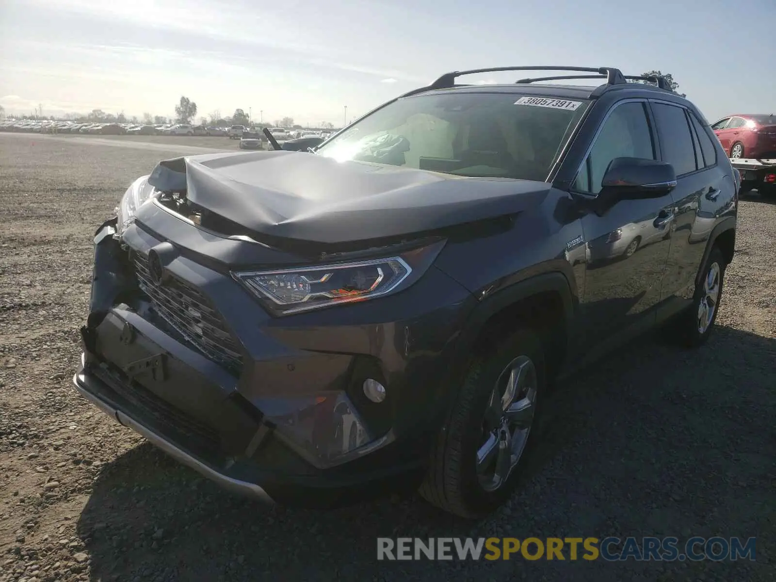 2 Фотография поврежденного автомобиля JTMDWRFV7KJ007239 TOYOTA RAV4 2019