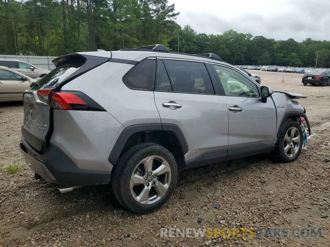 3 Фотография поврежденного автомобиля JTMDWRFV8KD517808 TOYOTA RAV4 2019