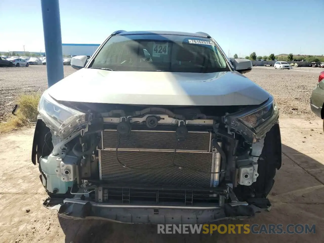 5 Photograph of a damaged car JTMDWRFVXKD510911 TOYOTA RAV4 2019