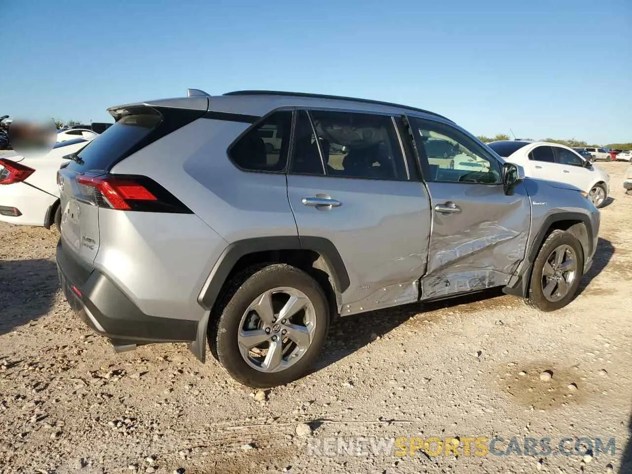 3 Фотография поврежденного автомобиля JTMDWRFVXKD512352 TOYOTA RAV4 2019