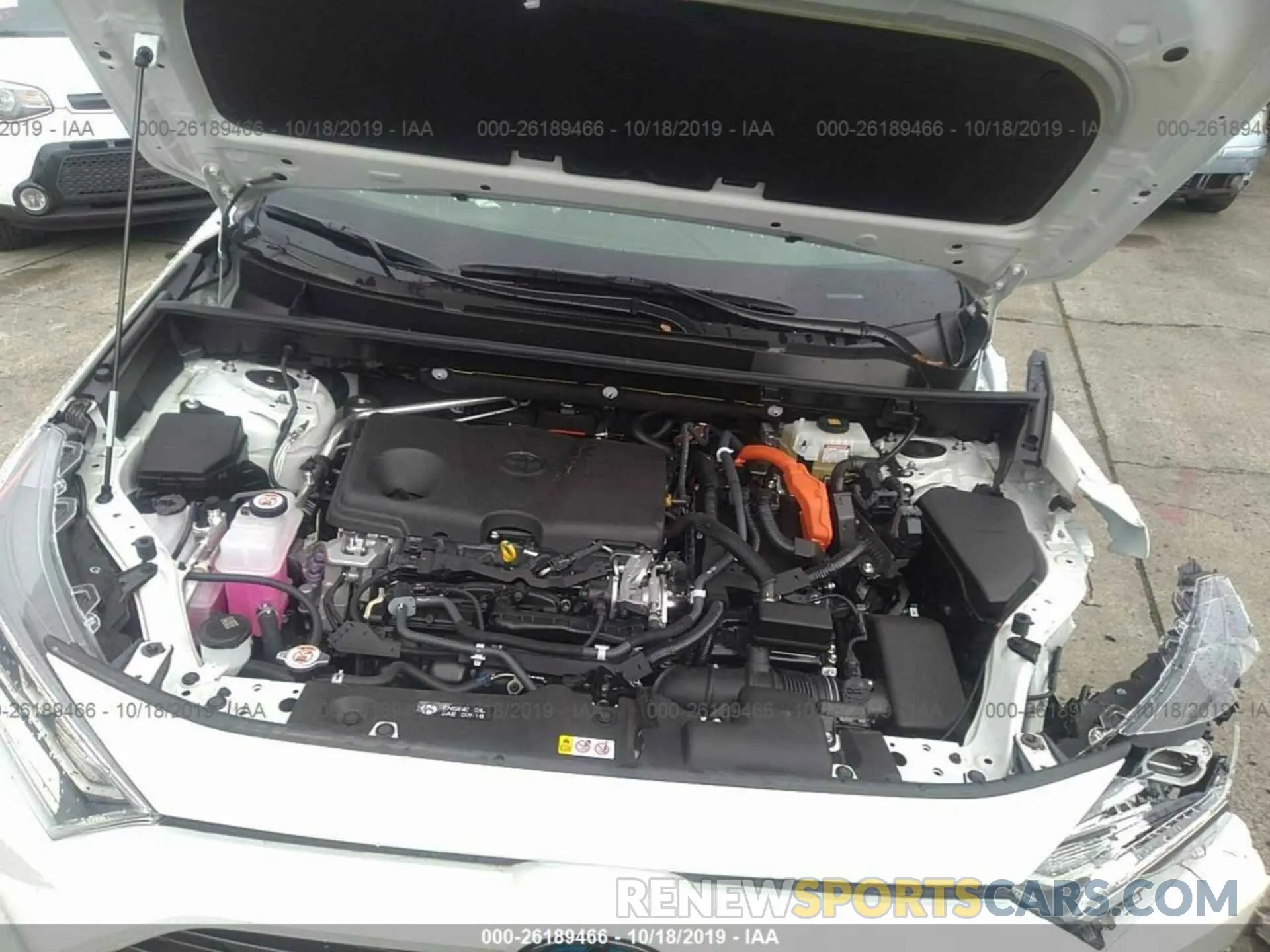10 Photograph of a damaged car JTMEWRFV1KD505777 TOYOTA RAV4 2019