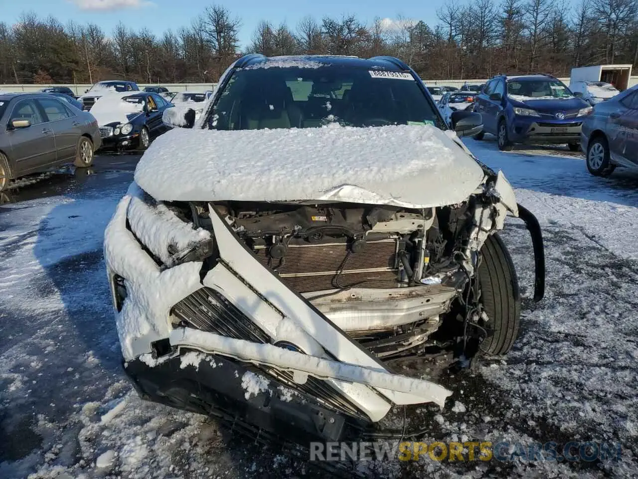 5 Photograph of a damaged car JTMEWRFV1KJ023859 TOYOTA RAV4 2019