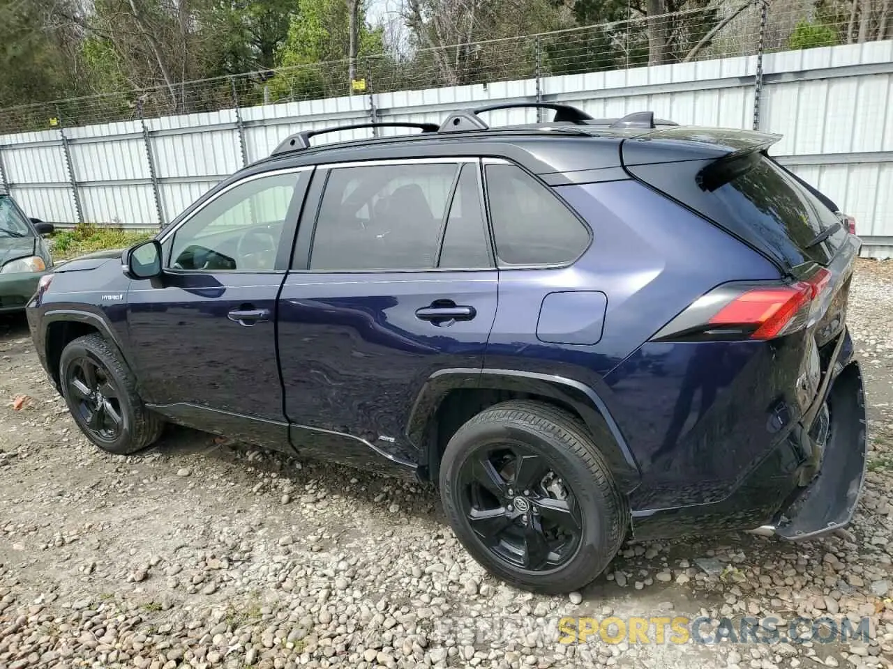 2 Фотография поврежденного автомобиля JTMEWRFV2KD508428 TOYOTA RAV4 2019